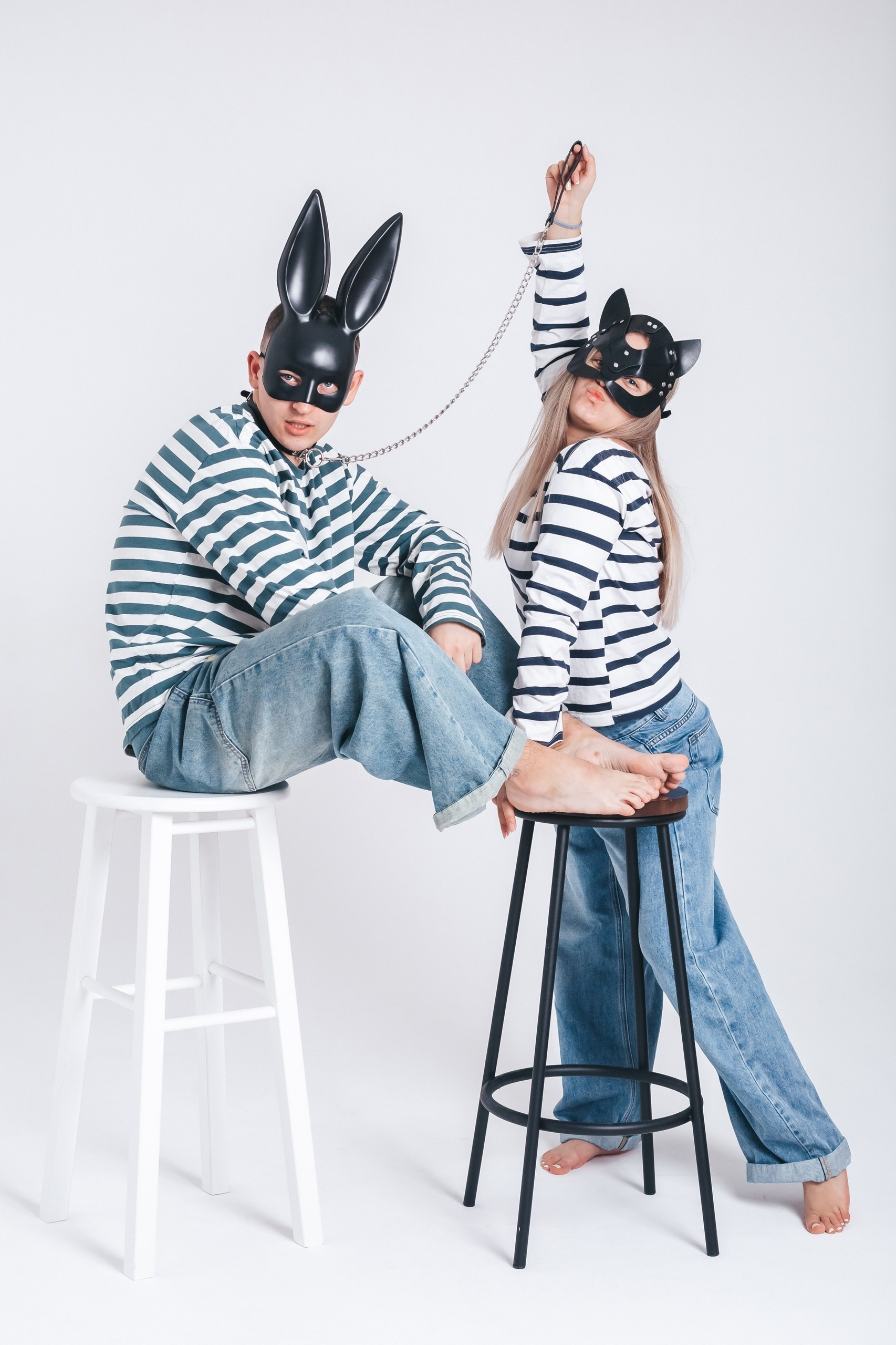 Love Selfie — пара, фон белый, свет нежность, цвет