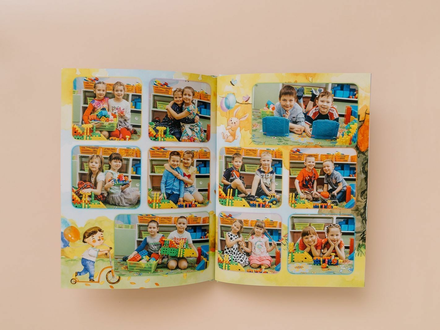Выпускные альбомы детского сада. Фотограф Николай Селуков