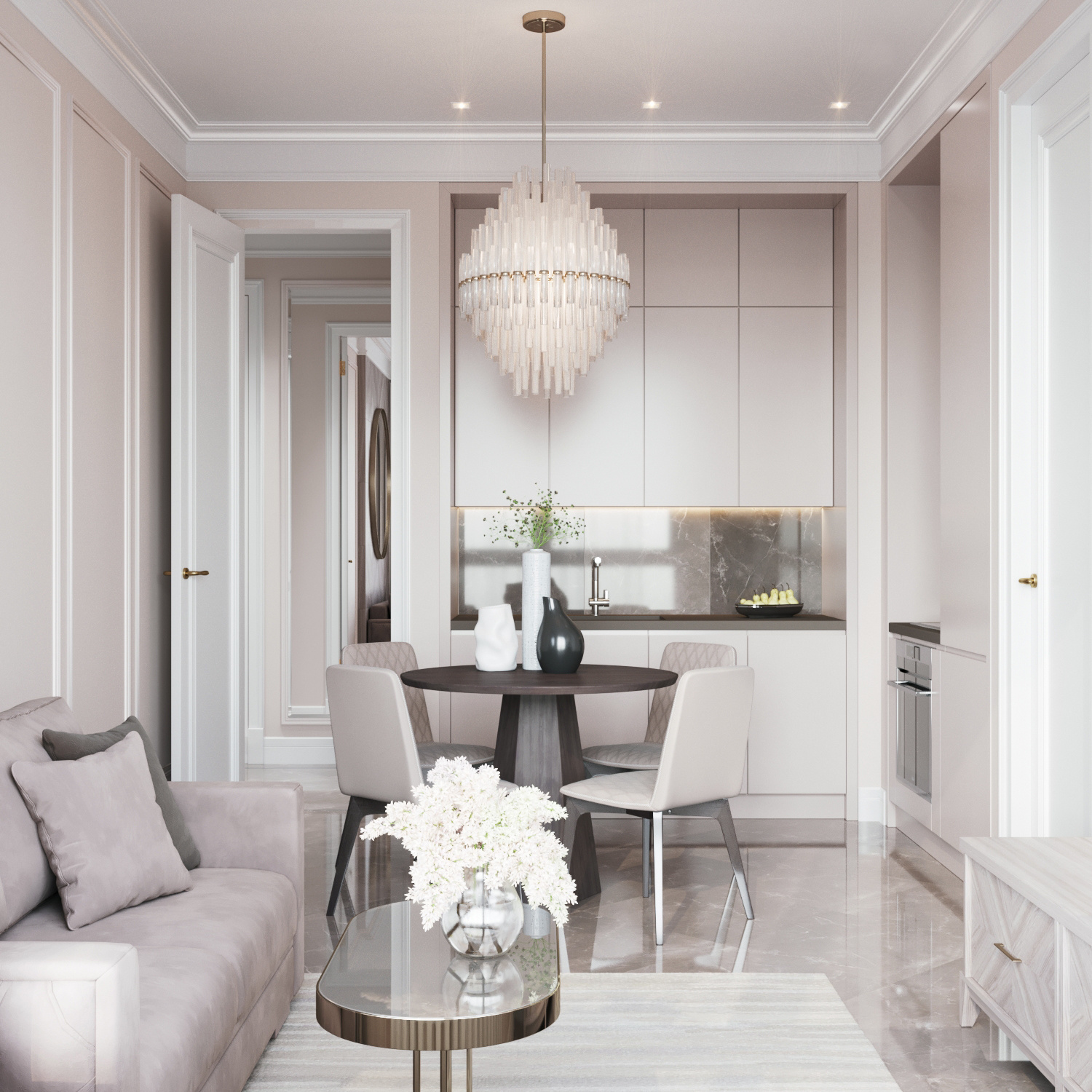 ЖК Сити парк 3. Дизайн интерьера в Москве