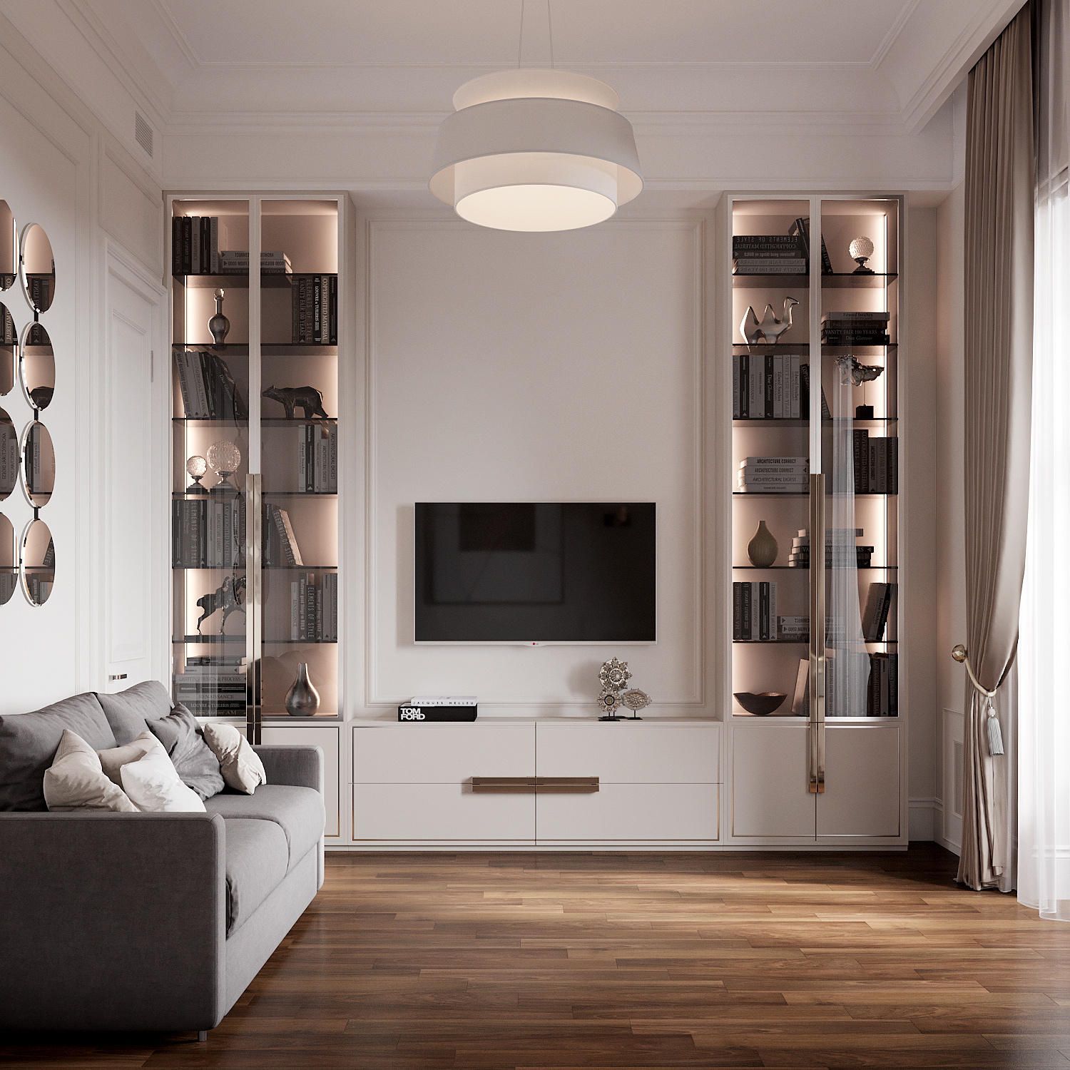 Милютинский переулок. Дизайн интерьера в Москве