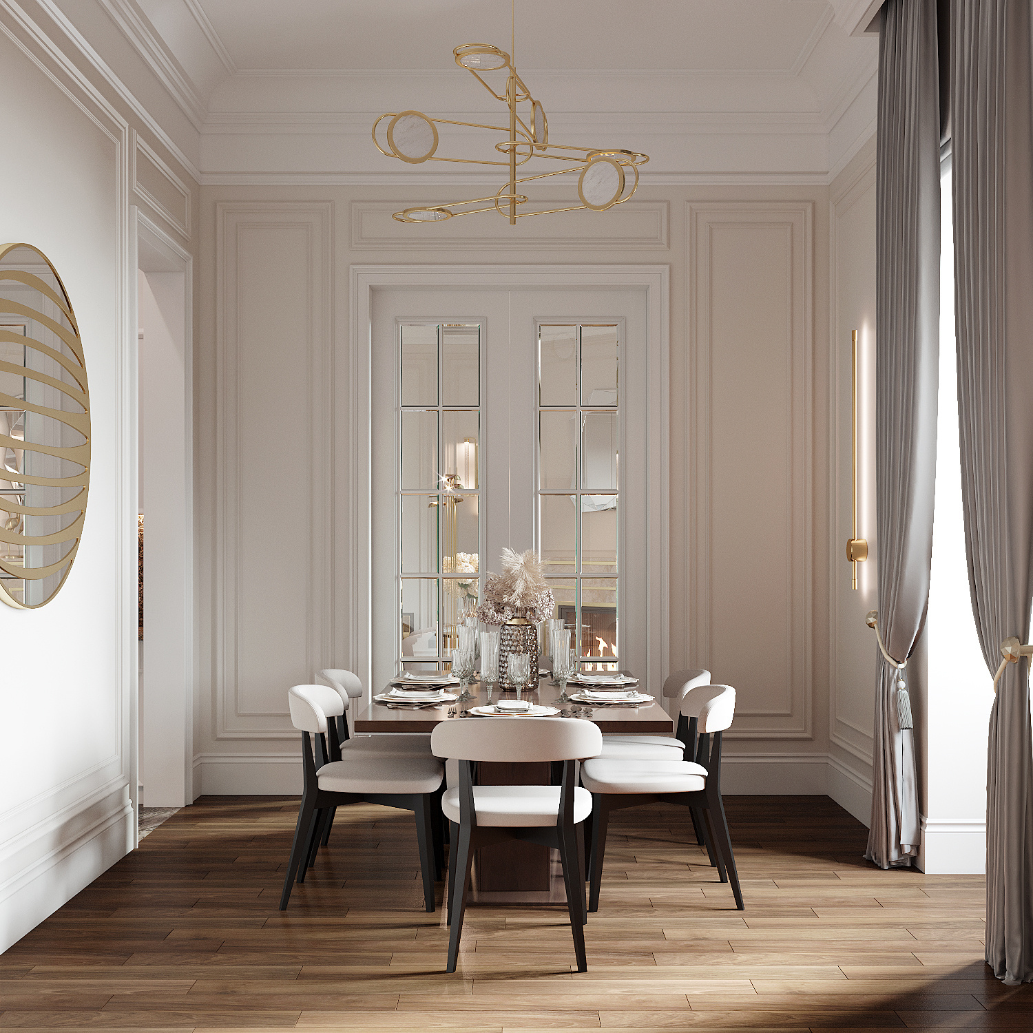 Милютинский переулок. Дизайн интерьера в Москве