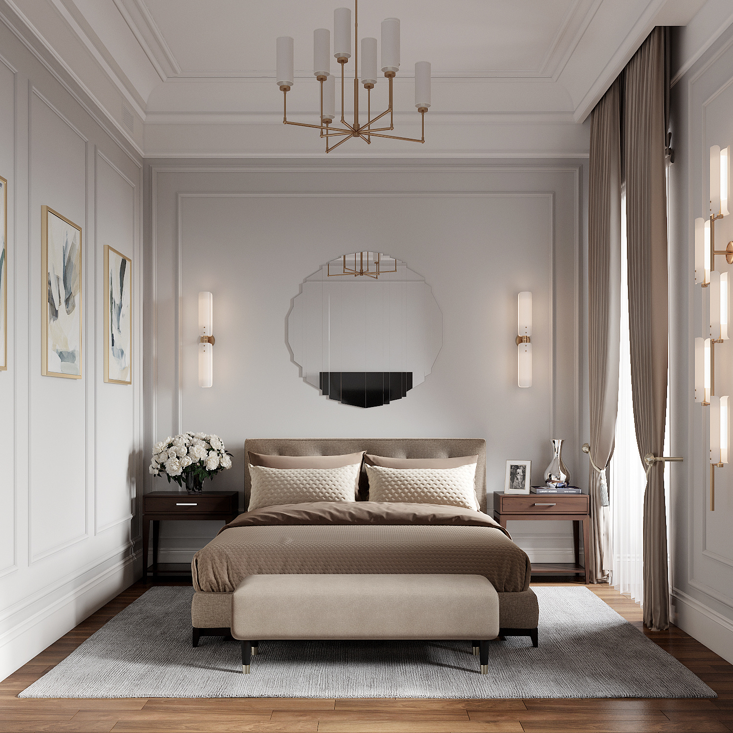 Милютинский переулок. Дизайн интерьера в Москве