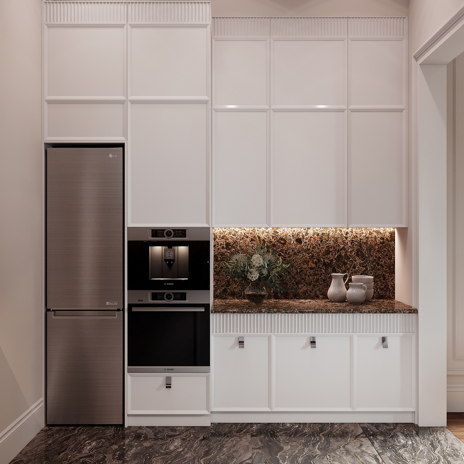 Милютинский переулок. Дизайн интерьера в Москве