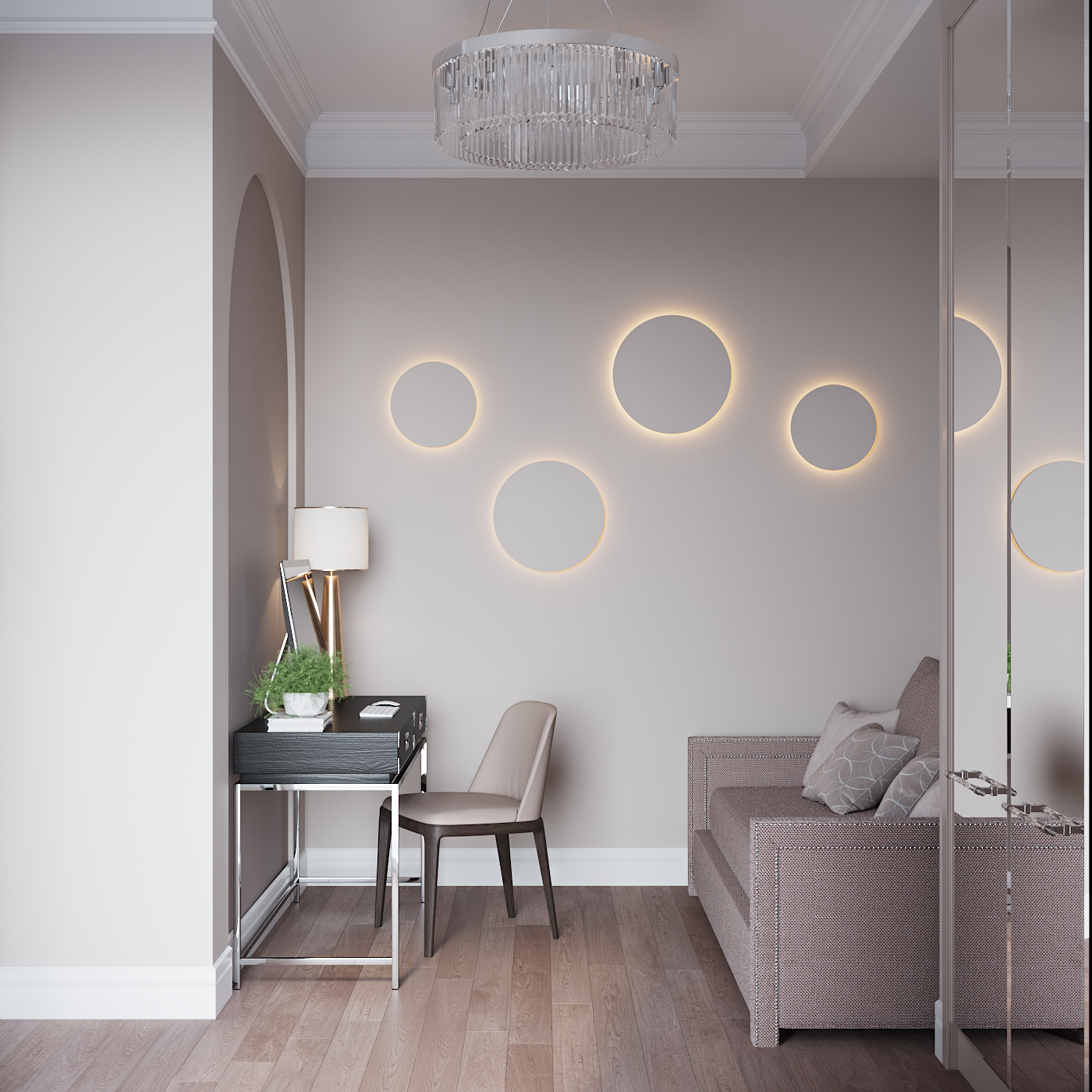 ЖК Сити парк 3. Дизайн интерьера в Москве