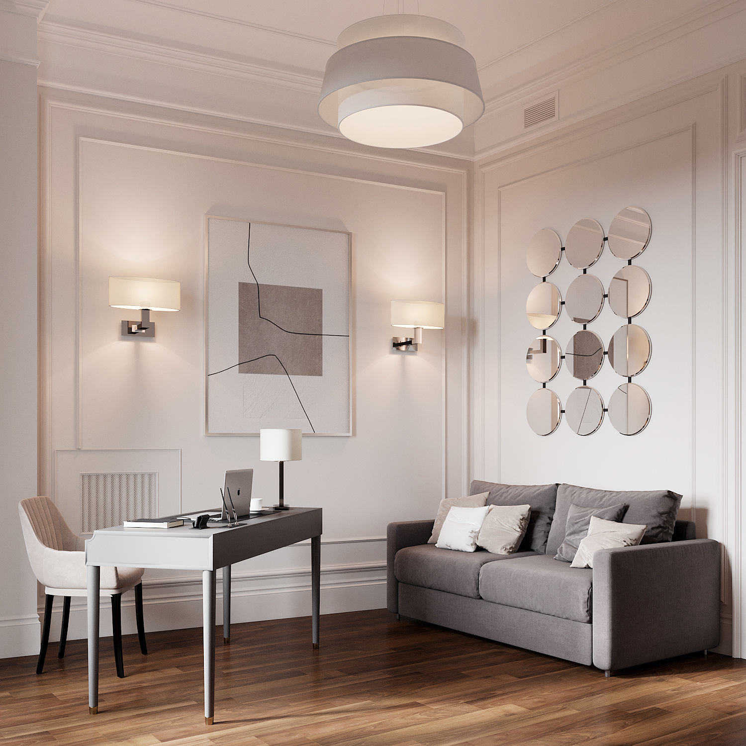 Милютинский переулок. Дизайн интерьера в Москве