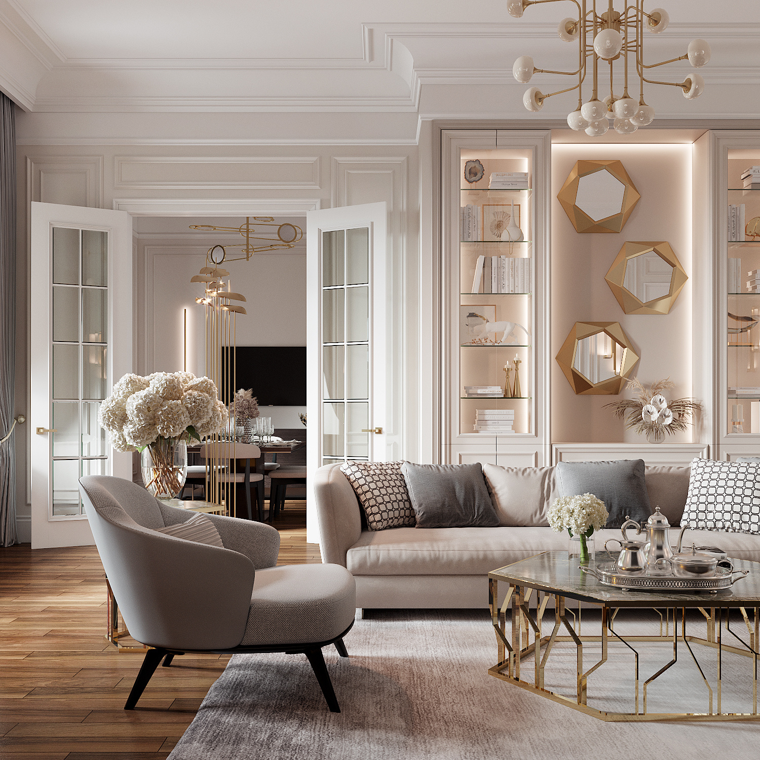 Милютинский переулок. Дизайн интерьера в Москве