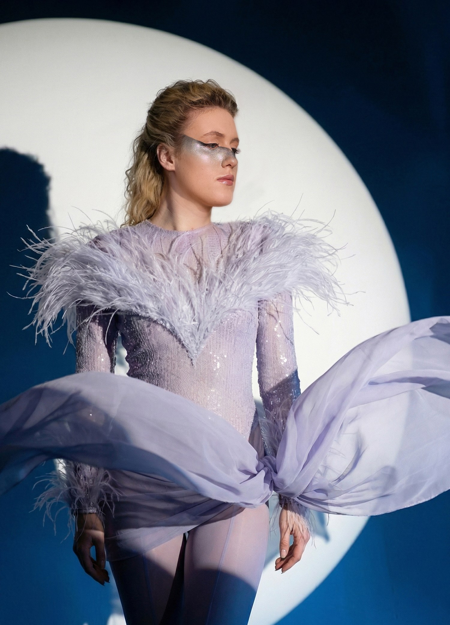 Фиджитал фото, образ вдохновленный модельером Mugler Spring. Свадебный фотограф в Москве Оксана Анциферова, Саратов и Энгельс