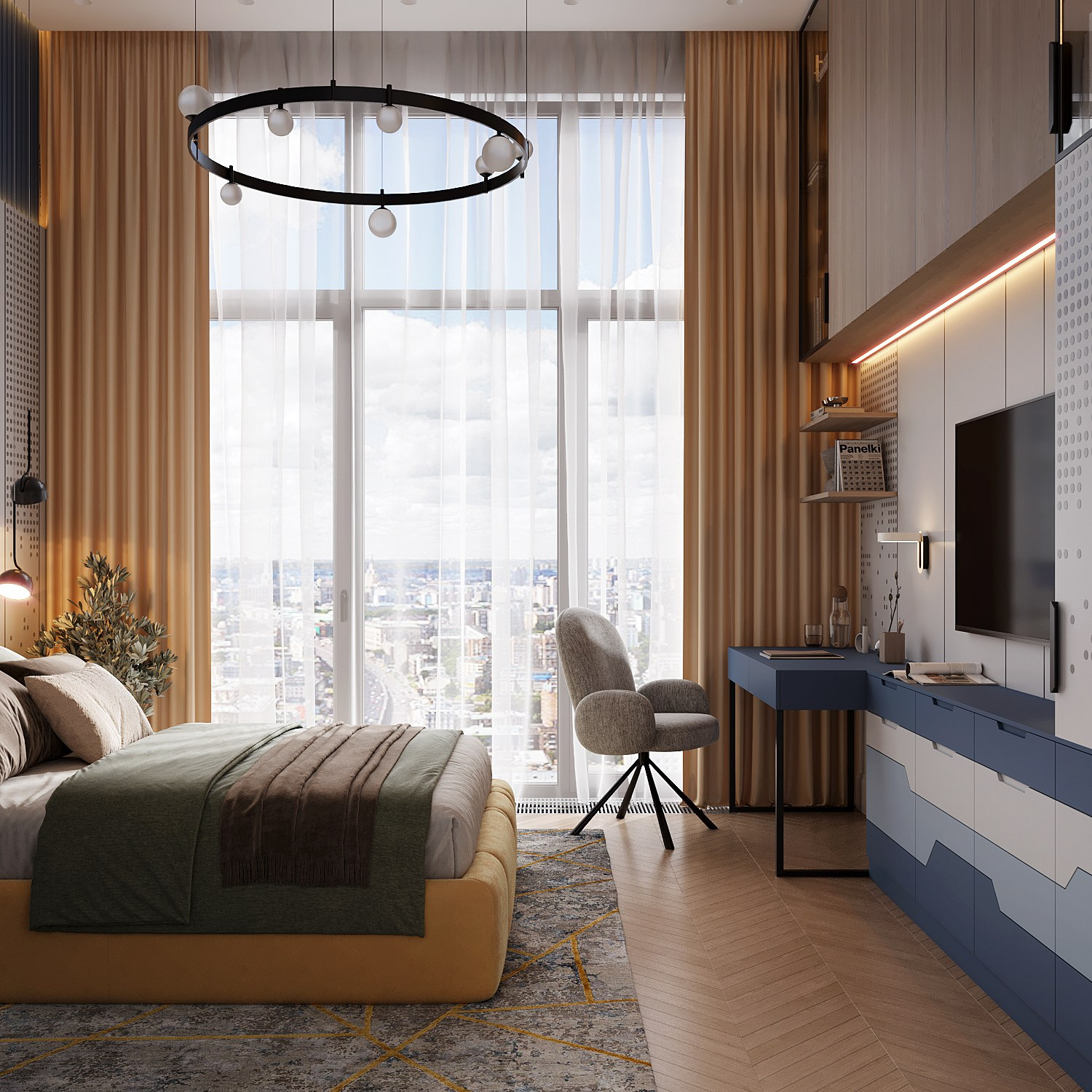 ЖК Река 2. Дизайн интерьера в Москве