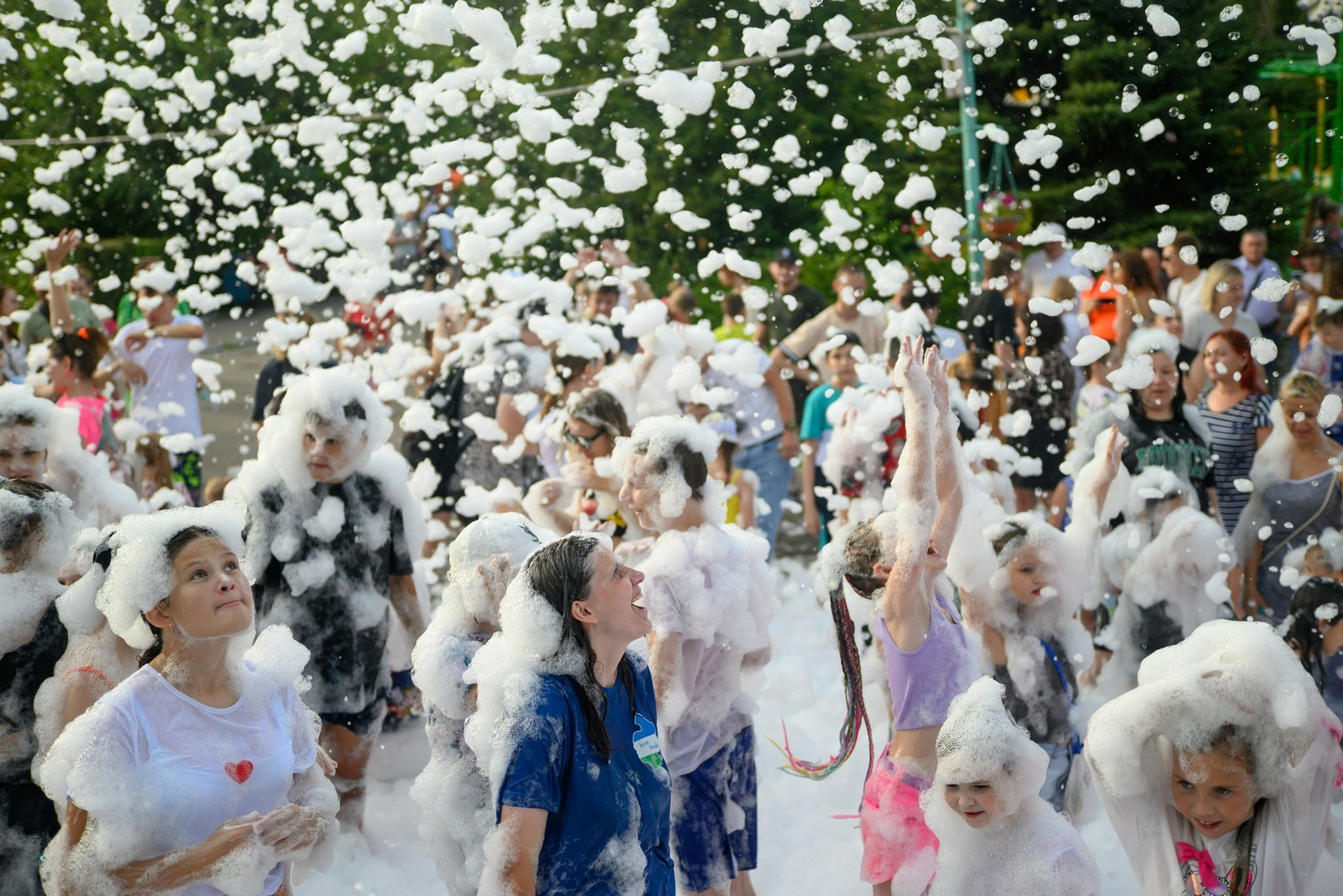 Пенная вечеринка Саратов. Шоу программы Владимира Куликова