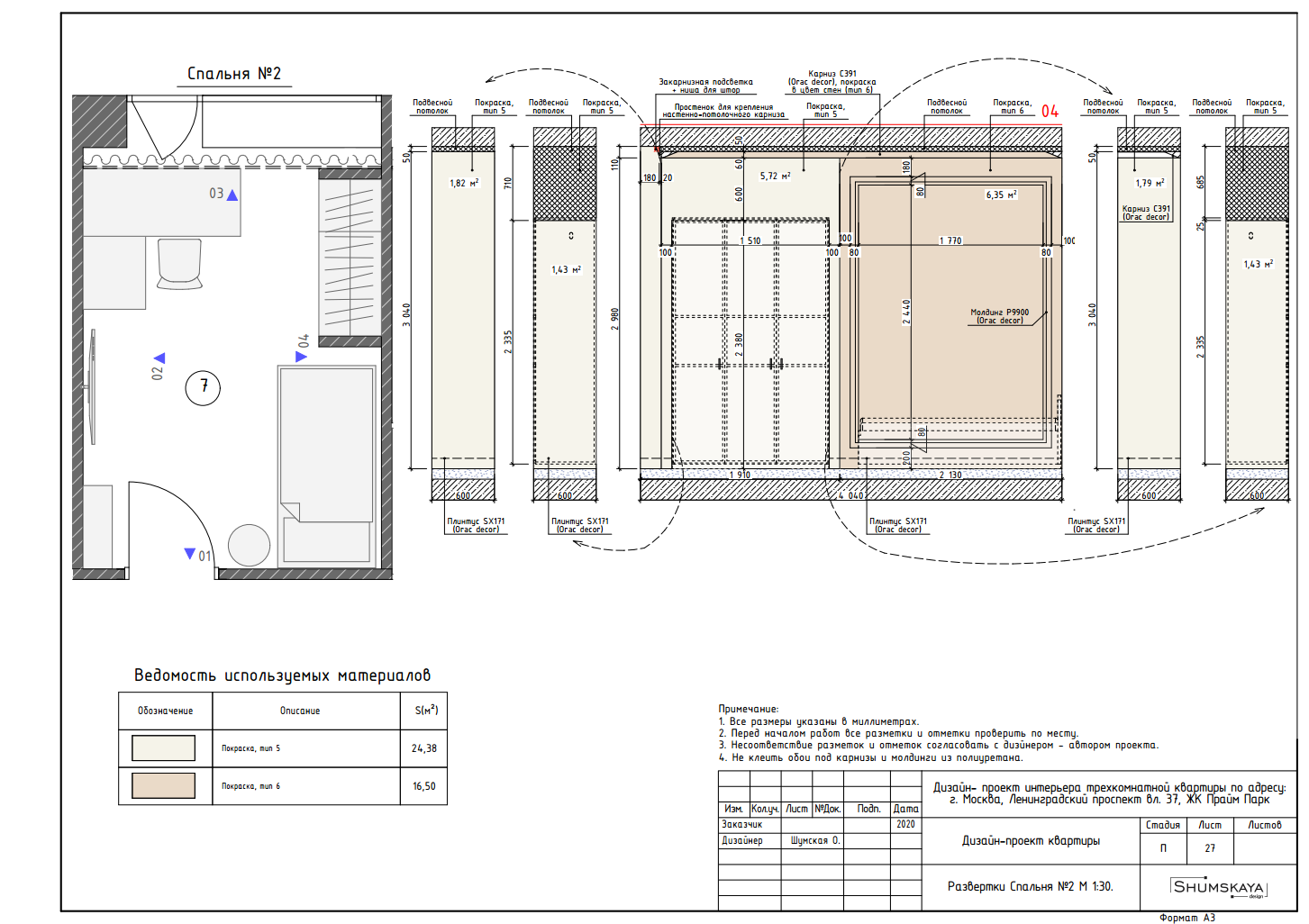Этапы работ. Студия интерьера