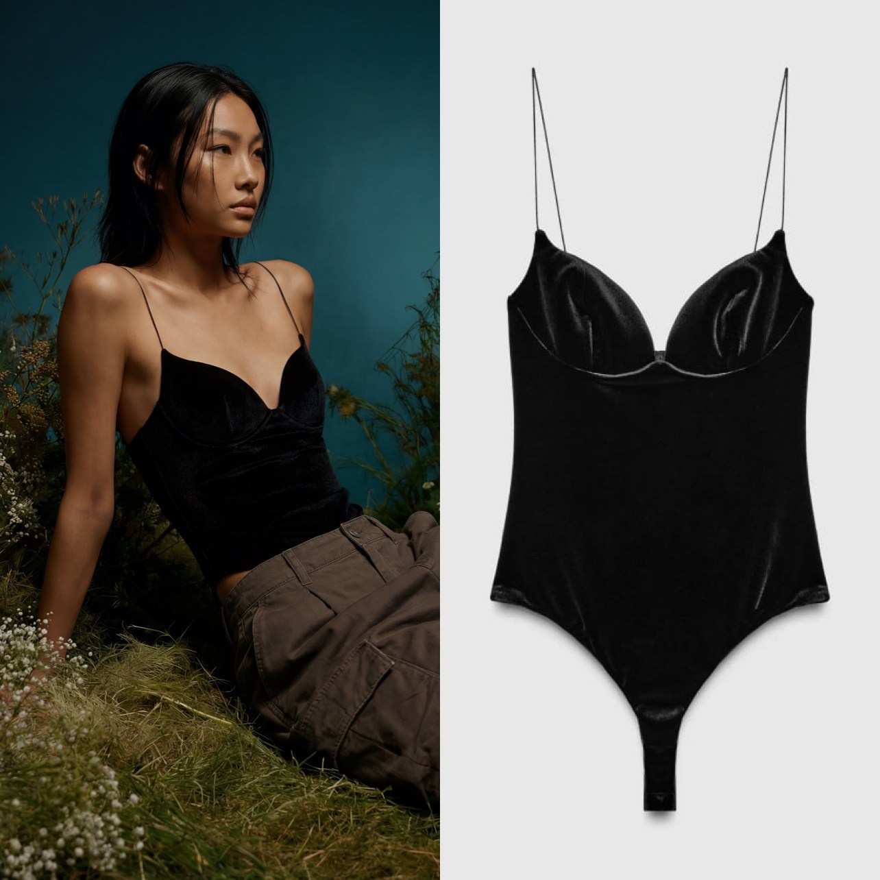 Ai-контент для бренда с переносом одежды на модель