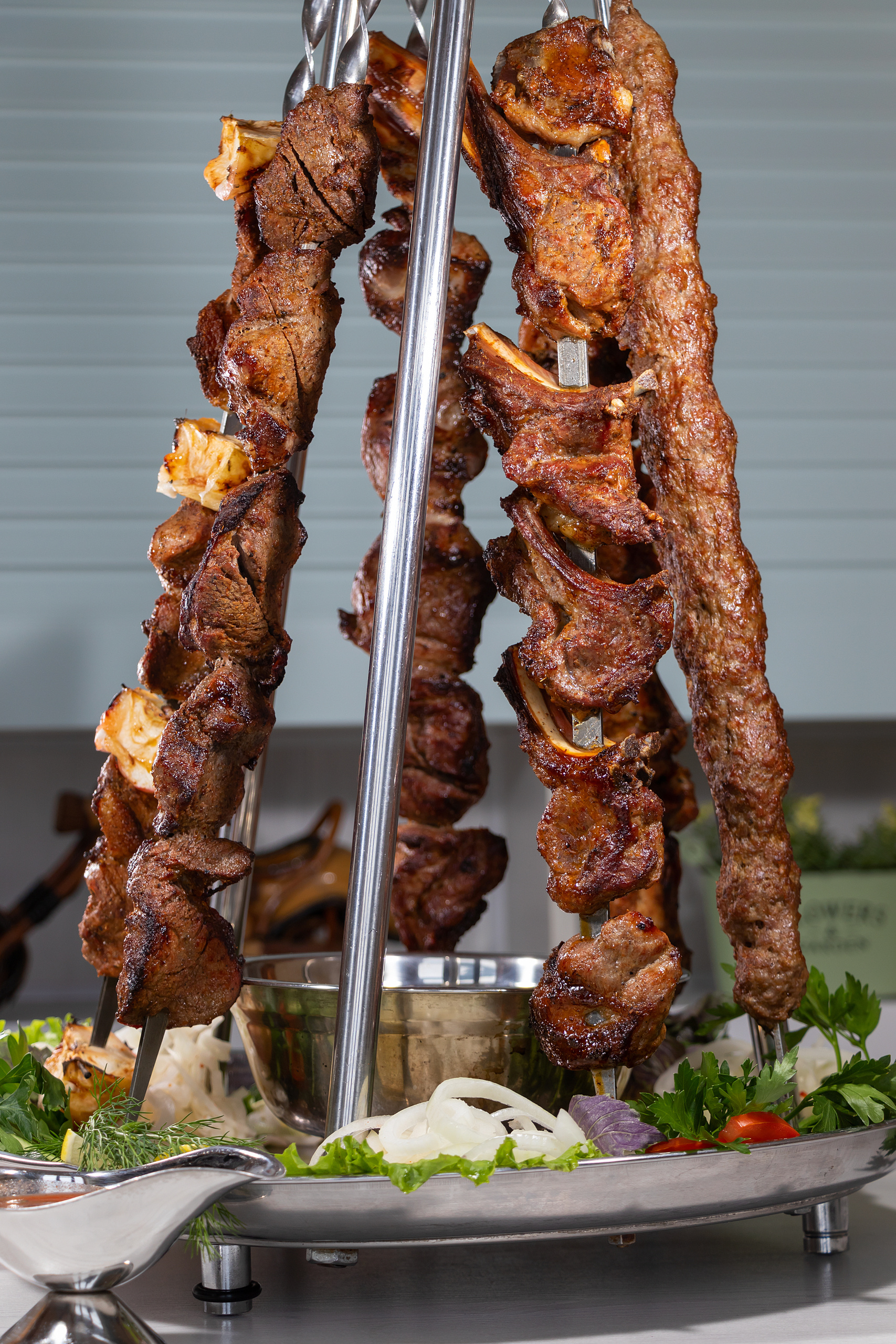 Фуд съемка для кафе «Кавказская пленница»