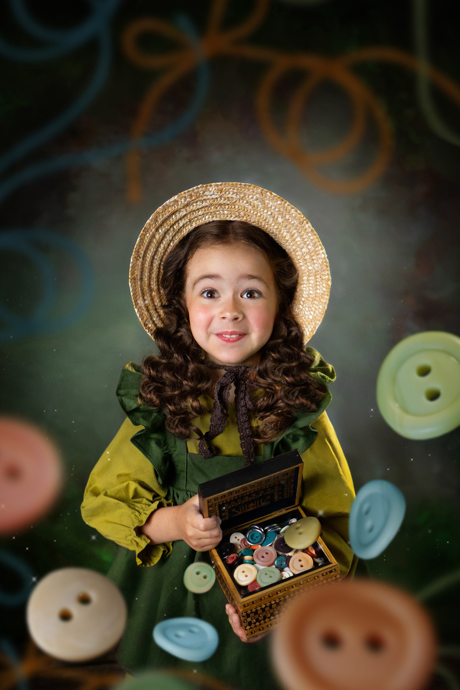 «Маленькая швея». Анфиса. Детский и ньюборн фотограф в Санкт-Петербурге Марина Айдинян