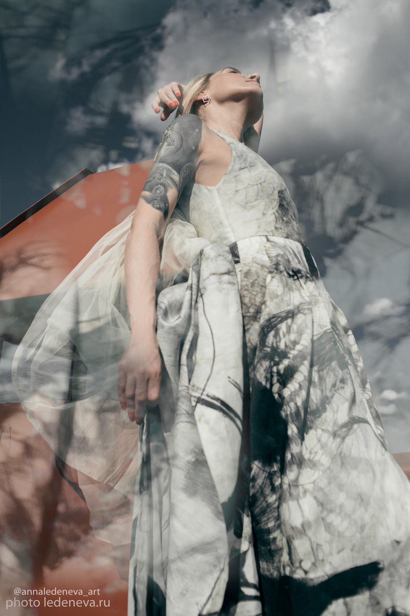 Съемка Fashion на крыше. Анна Леденева Фотограф