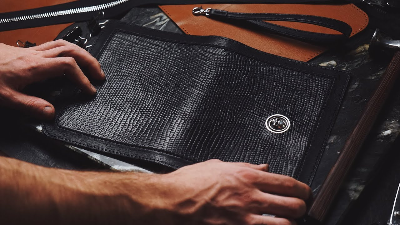 Клатч из кожи варана. Уникальная ручная работа. Юля Дэй • Фотограф, Санкт-Петербург