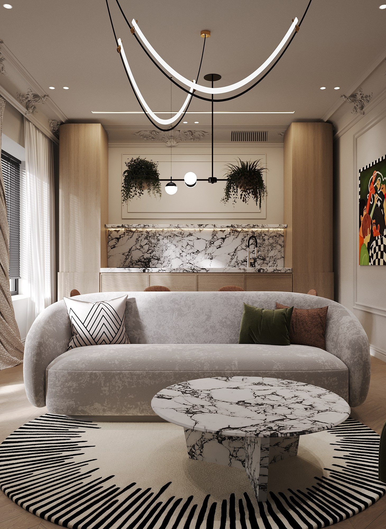 3D Визуализация интерьеров жилых и коммерческих помещений