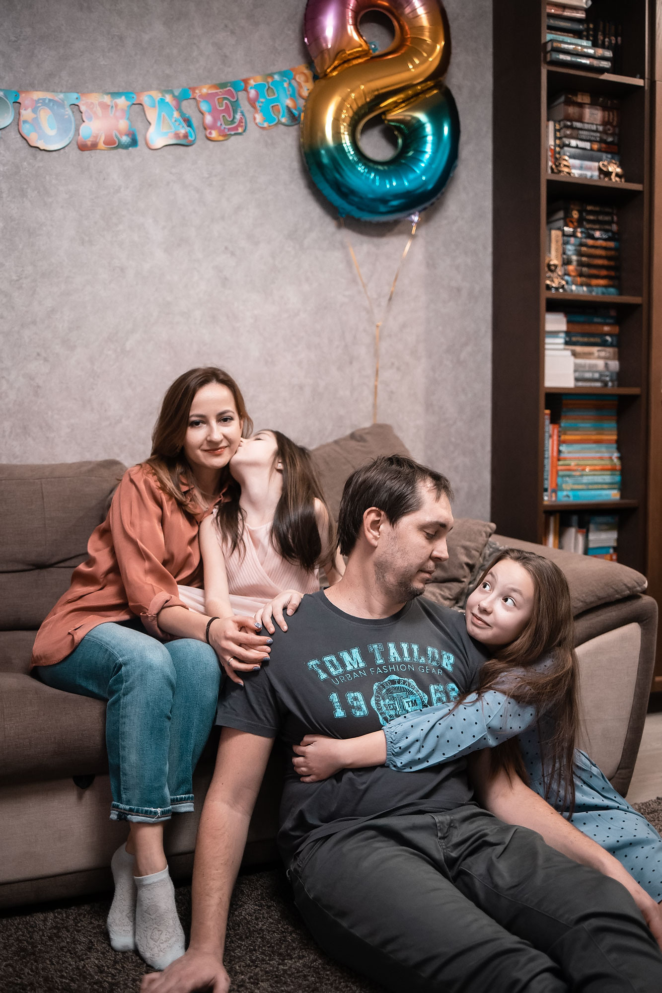 День рождения Ани (домашняя фотосессия)