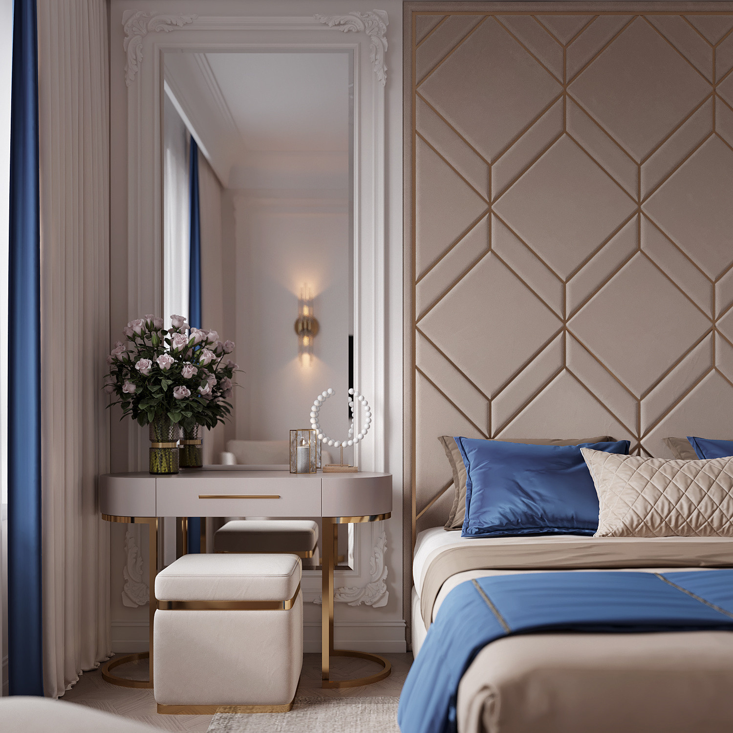 Дизайн интерьера спальни