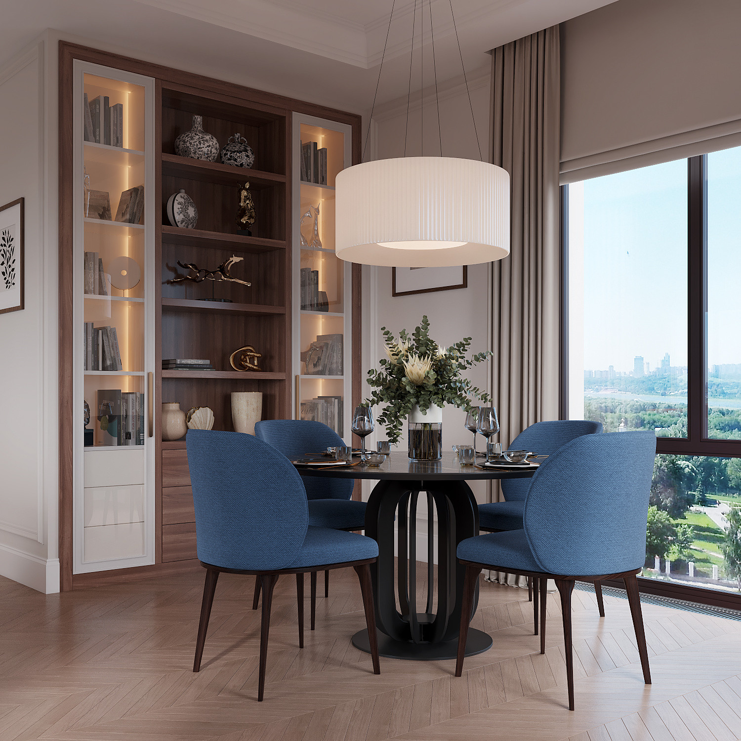 Панорамные окна в интерьере