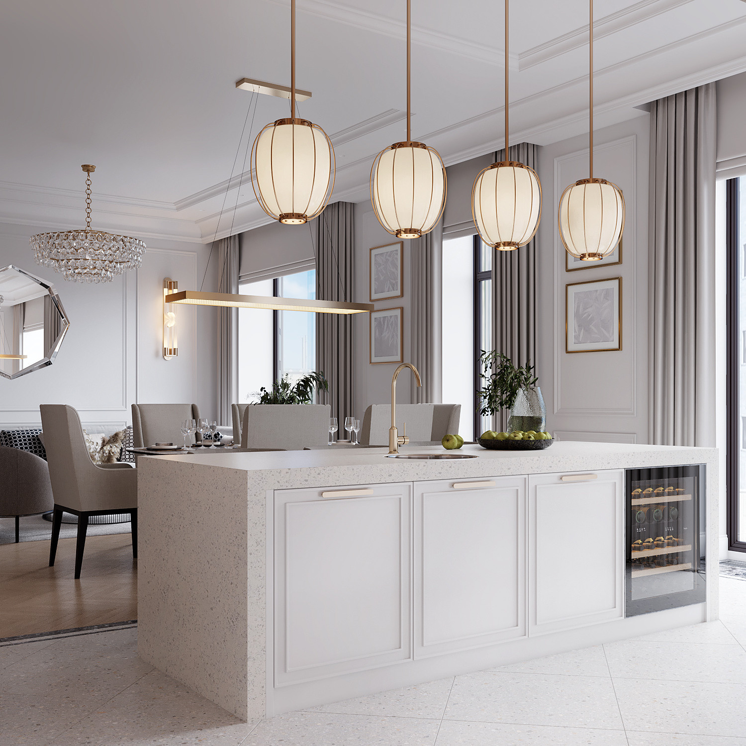 Дизайн интерьеров в ЖК SAVVIN RIVER RESIDENCE