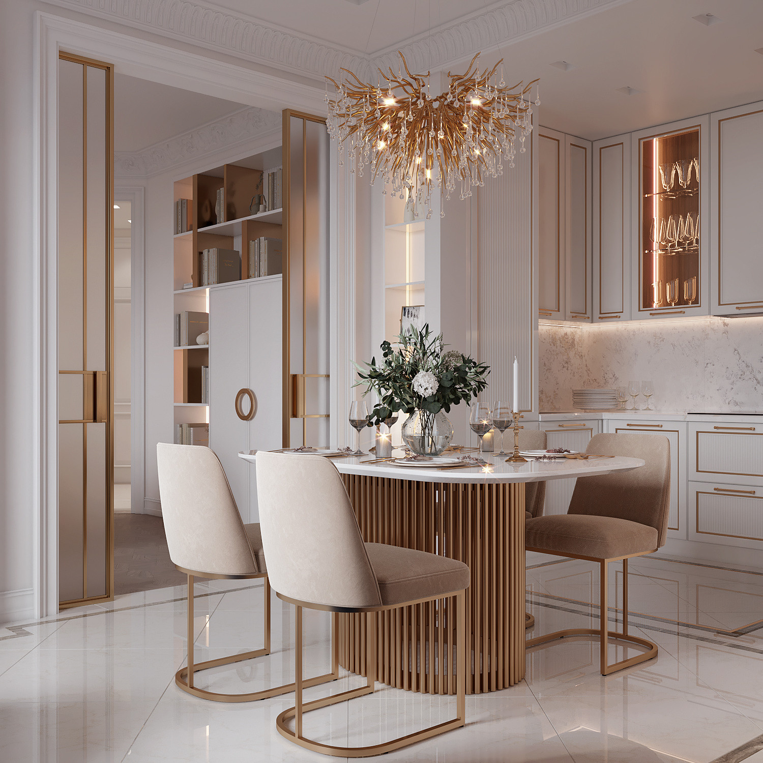 Красивая кухня