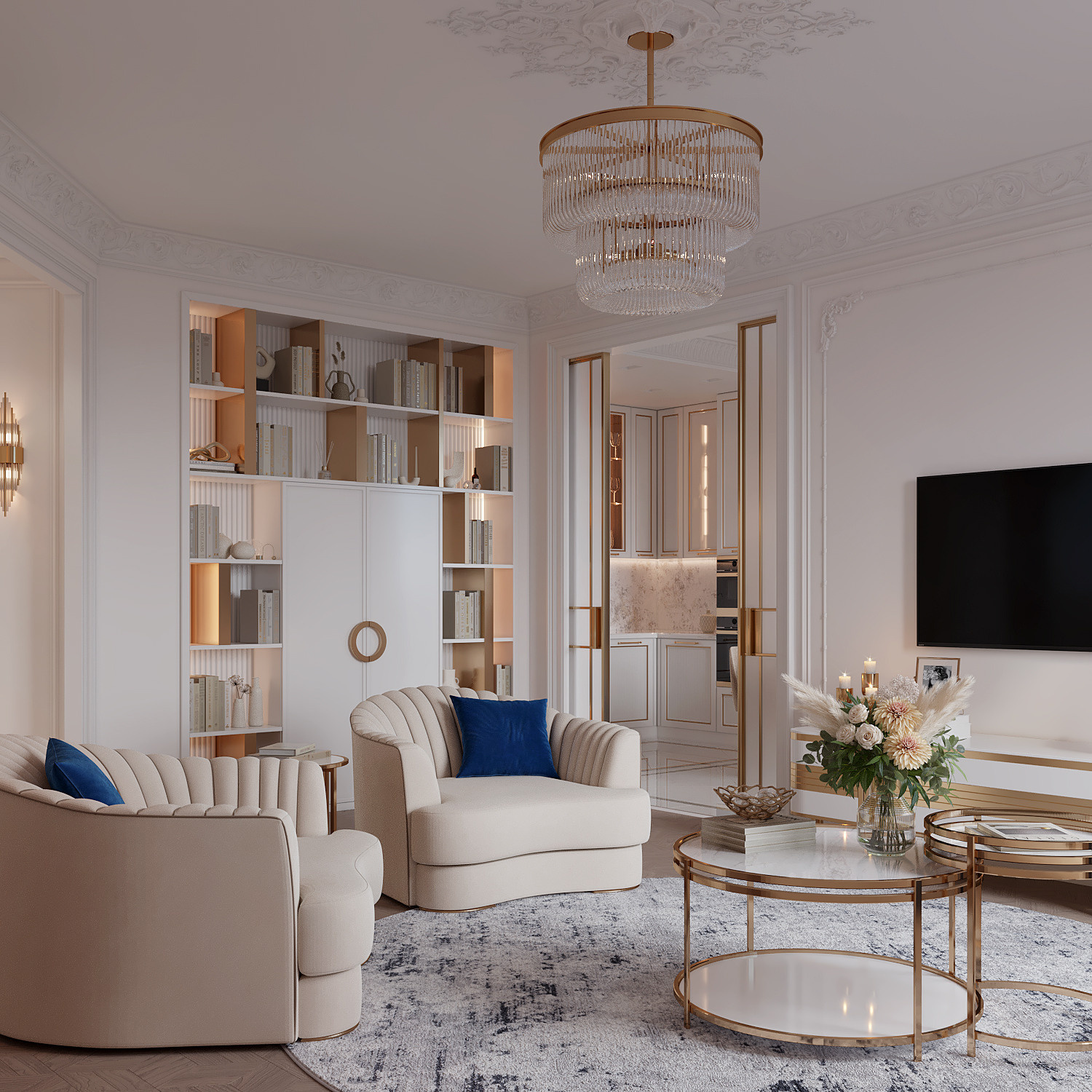 Дизайн квартиры в ЖК Крылья