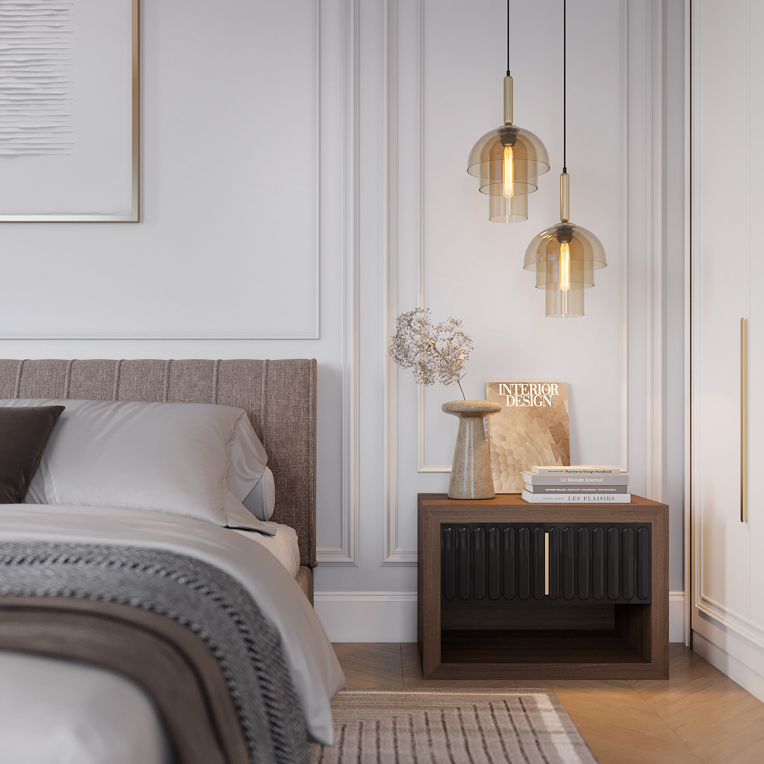 Красивый дизайн спальни