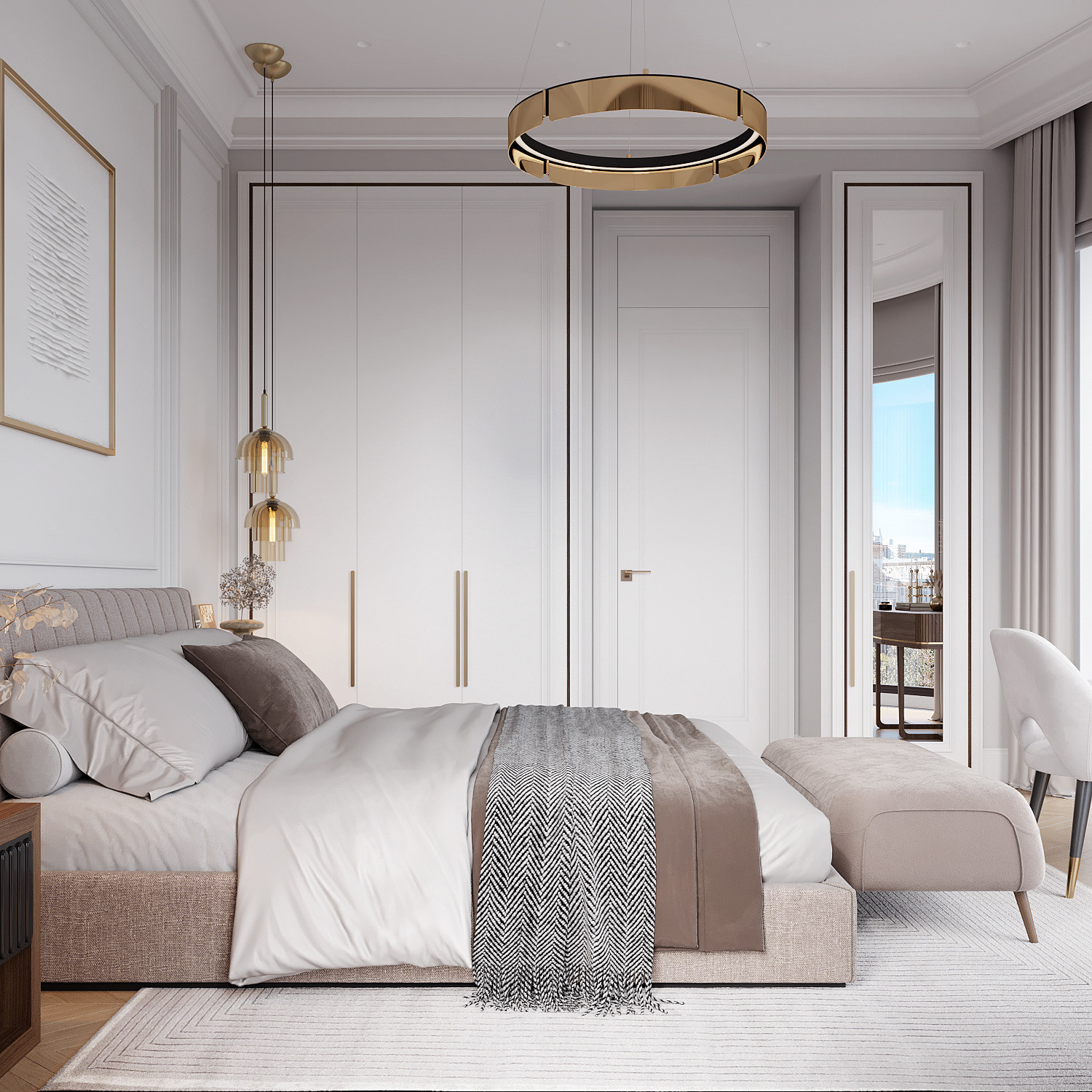 Дизайн интерьера спальни