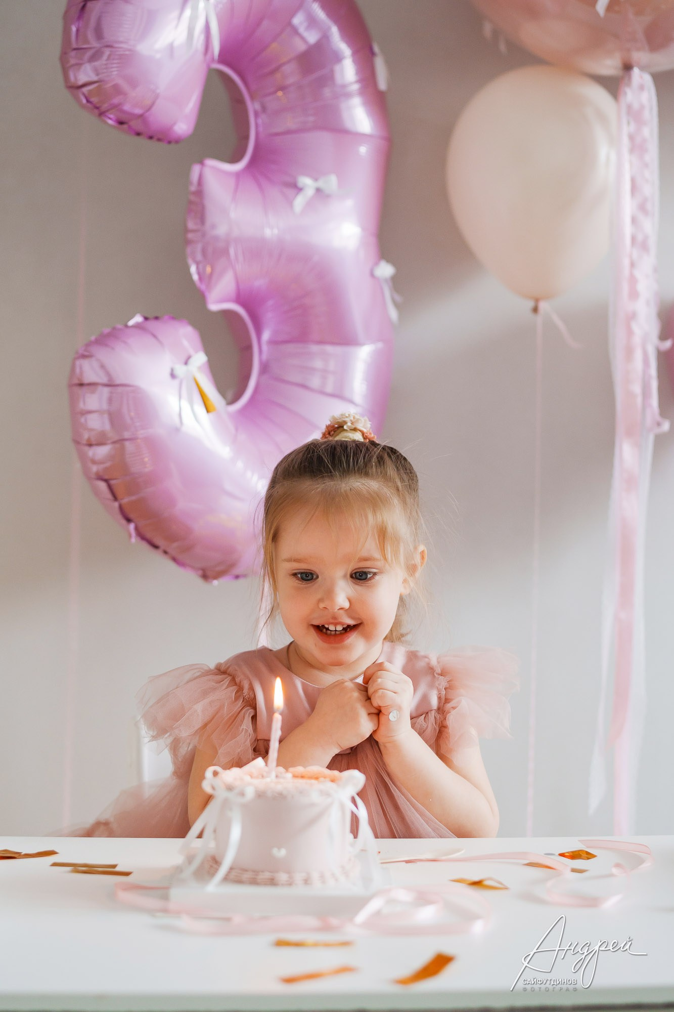 Профессиональная фотосъёмка на День рождения в Ростове — студийная и репортажная. Свадебный и семейный фотограф в Ростове-на-Дону. Андрей Сайфутдинов