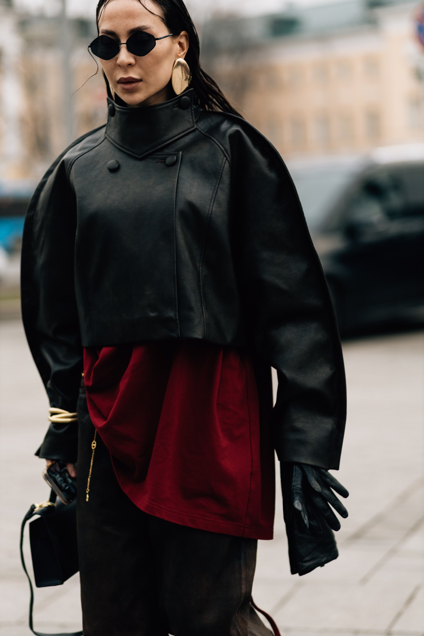 Moscow Fashion Week Streetstyle Day 1. Shami Pezhonov Photography