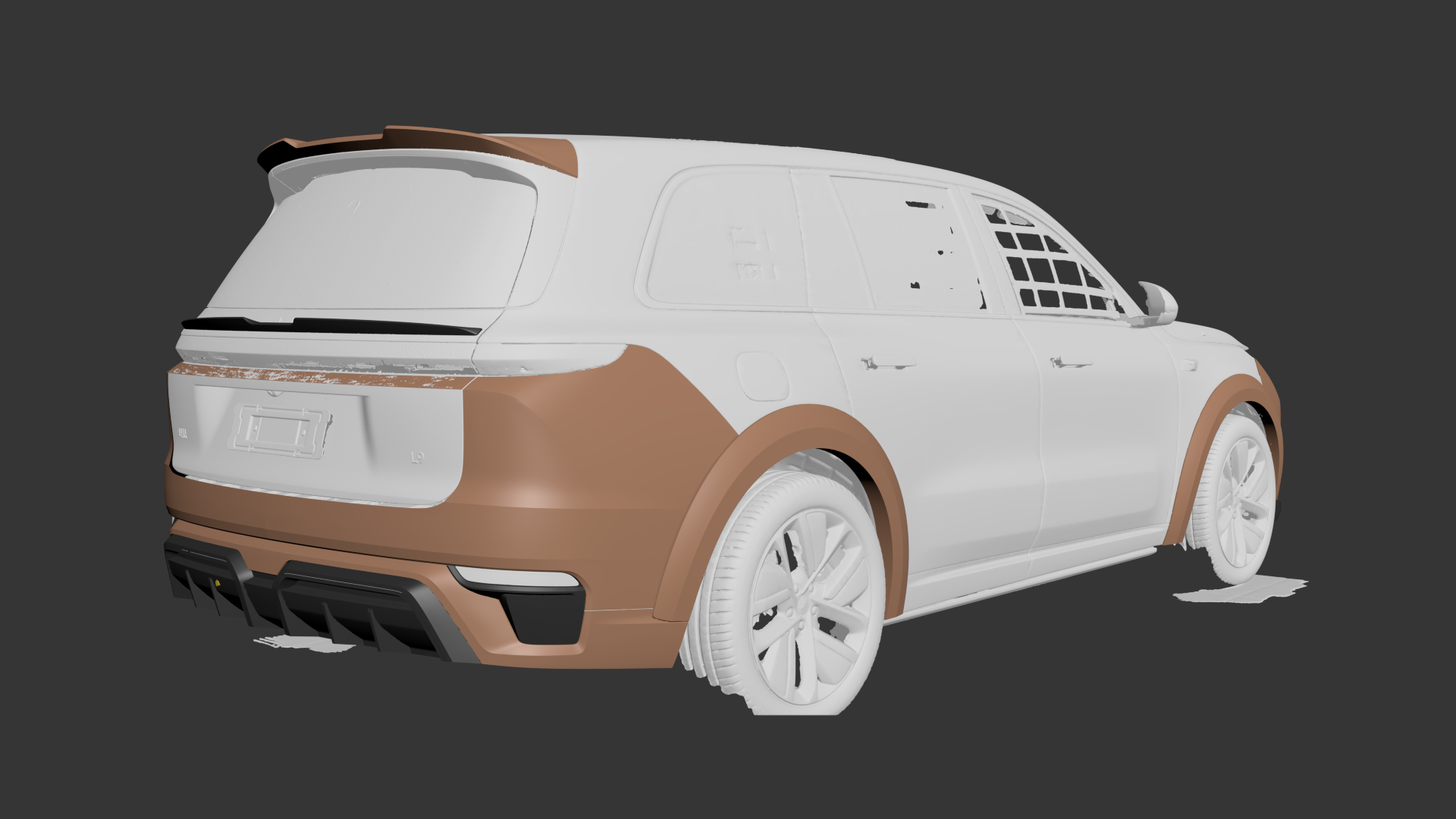 Обвес для LiXiang L9. Заур Халилов | Тюнинг и дизайн автомобилей