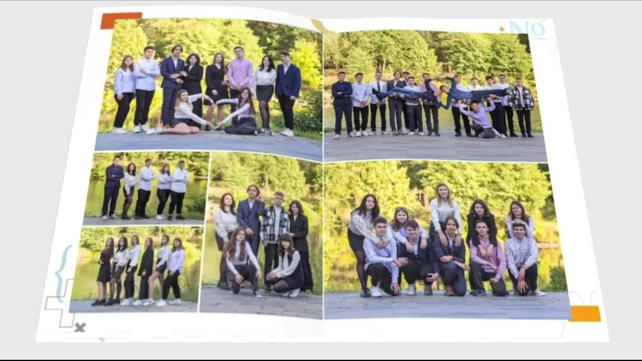 Выпускной альбом на 5 разворотов. Главная