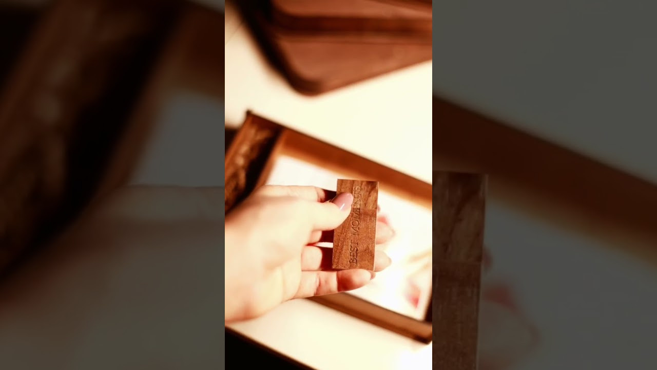 Деревянная шкатулка с фотографиями. Семейный и портретный фотограф в Новосибирске Мария Хлебус