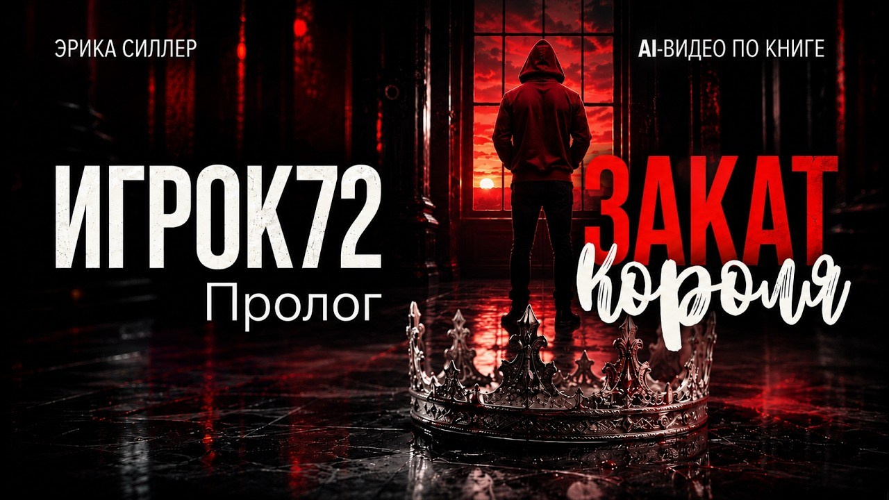 Игрок72. Закат Короля — пролог | AI-видео по книге Эрики Силлер