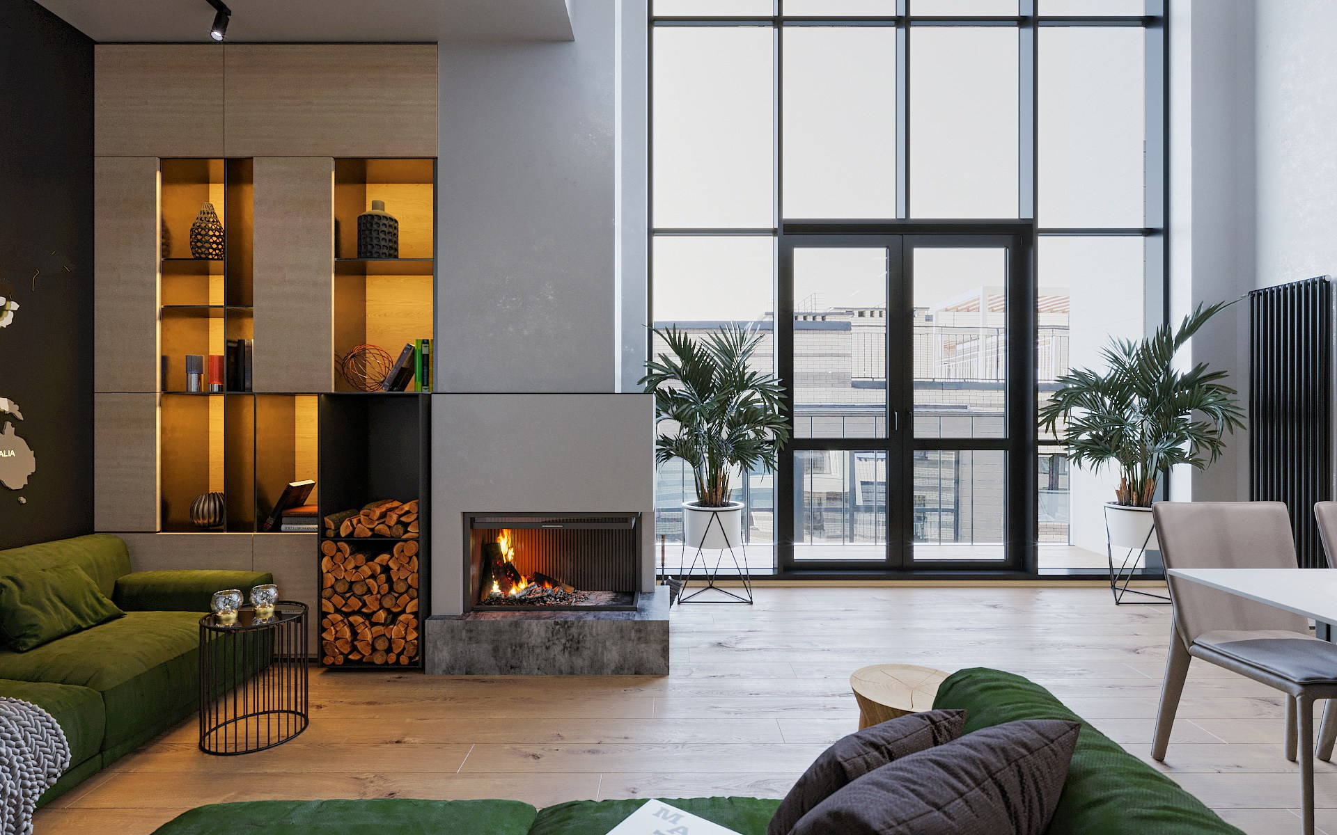 Проект LEDMI. Дизайн интерьера в Новосибирске, Мире, Онлайн | Студия дизайна интерьера TWOREZ