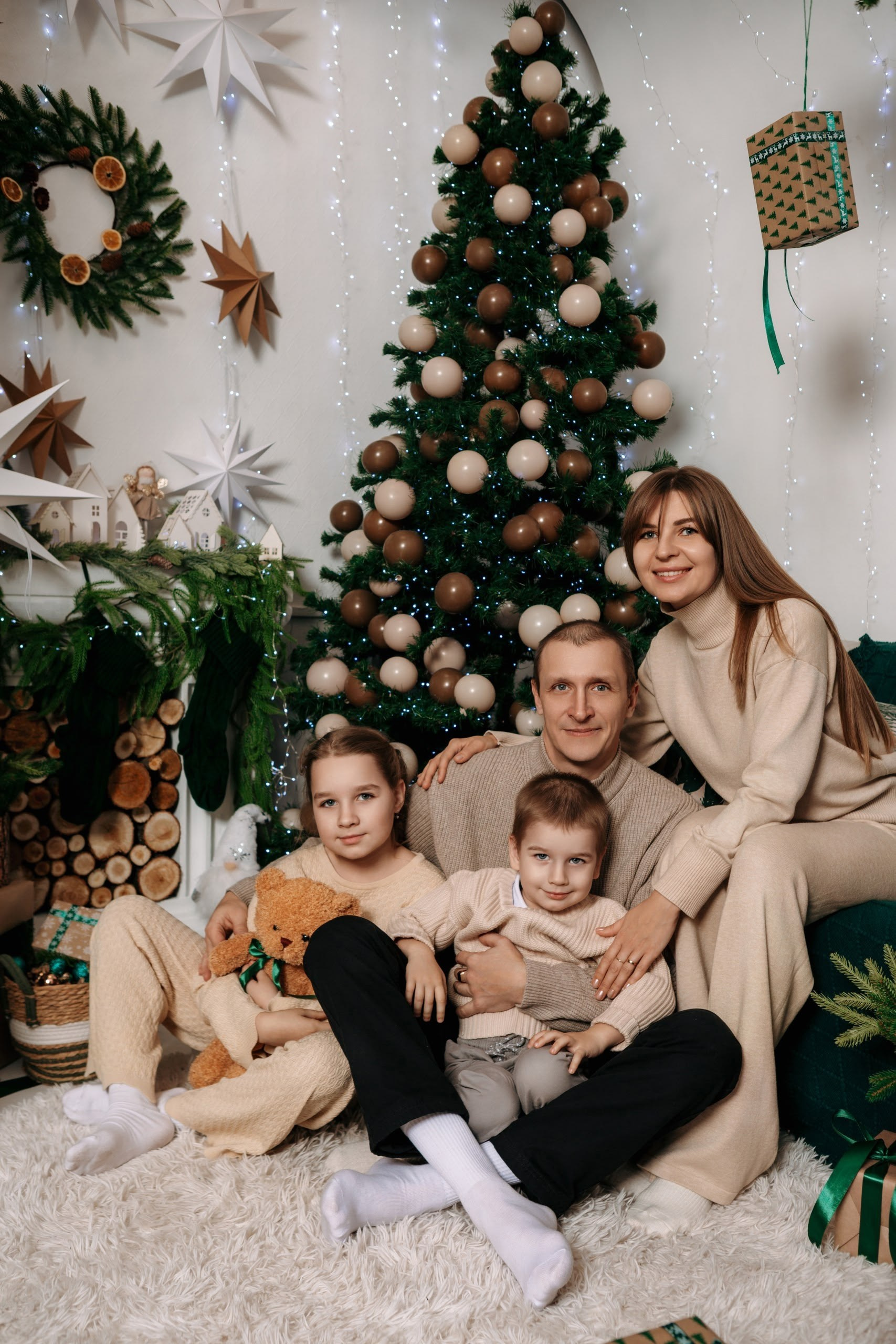 Новогодняя фотосессия. Фотограф Мария Лагутина