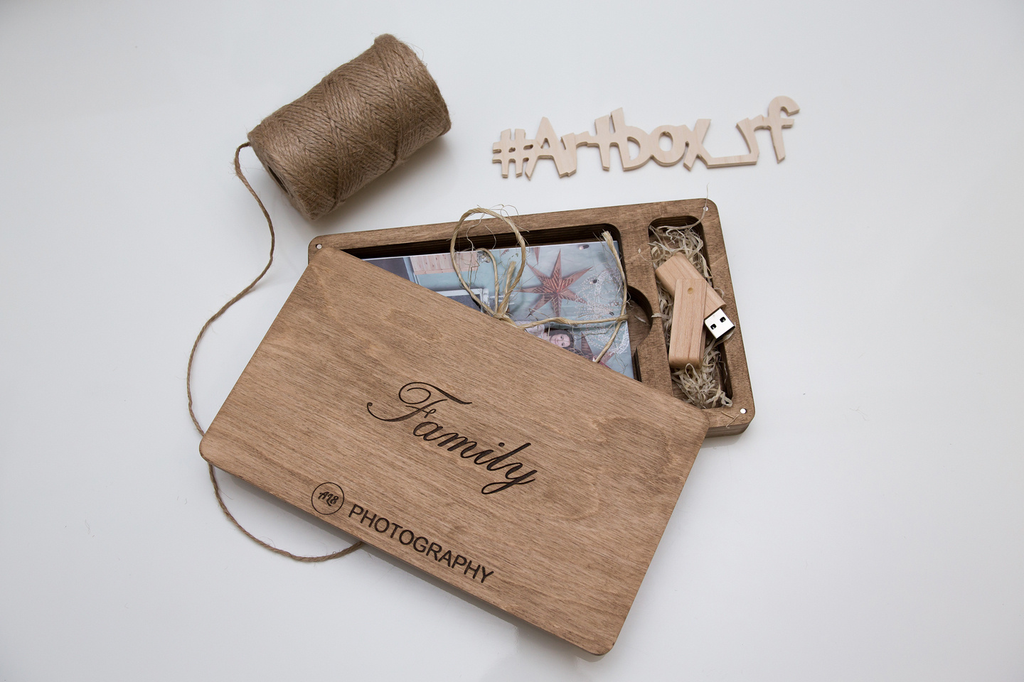 ArtBox - Коробочки для флешек,  упаковка для фотографов, деревянные фл