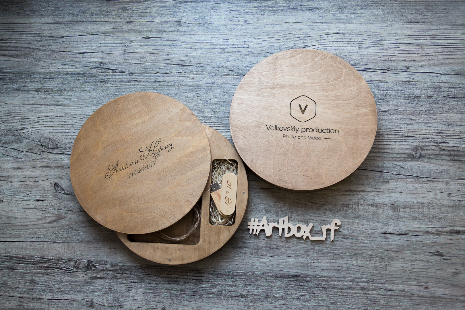 ArtBox - Коробочки для флешек,  упаковка для фотографов, деревянные фл