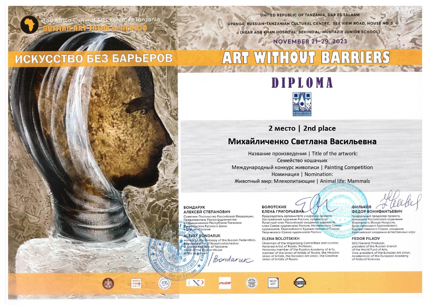 Биография. Художник Светлана Михайличенко. Картины ручной работы в наличии и под заказ