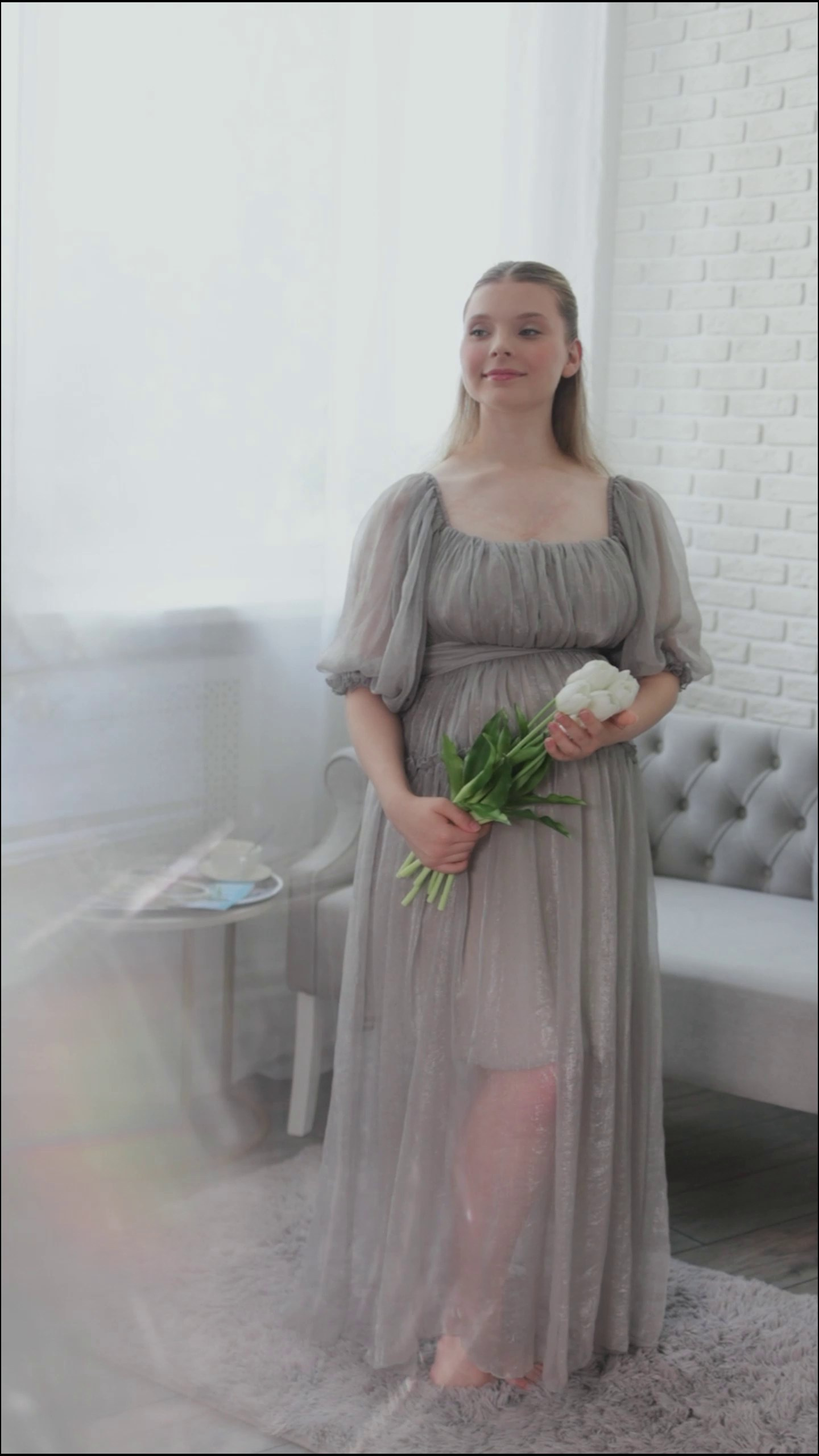 Для беременных. Интерьерная фотостудия Background в Омске