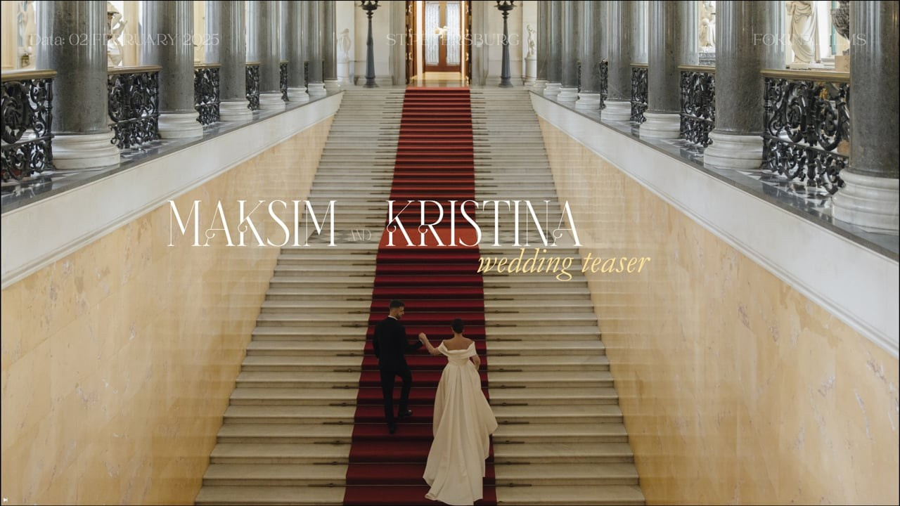 Свадебный видеограф в Санкт-Петербурге и Москве