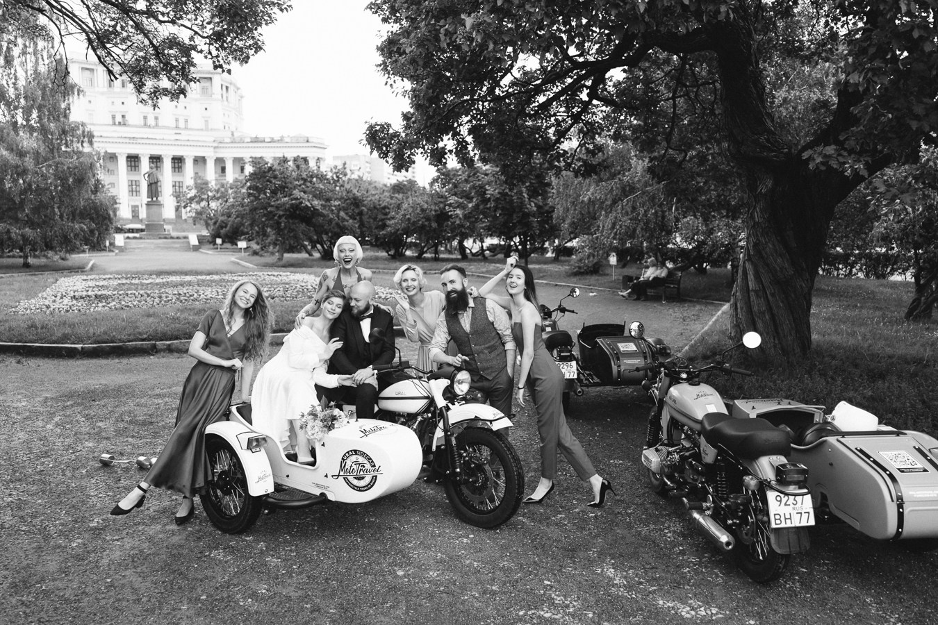 Мото-свадьба