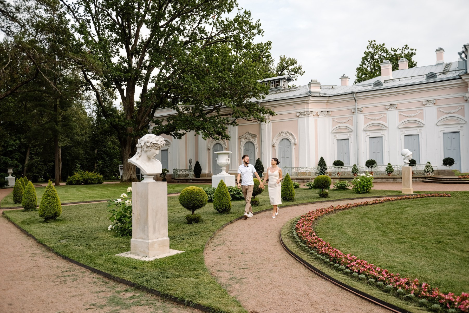 Фотосессия с мужем в Ораниенбауме