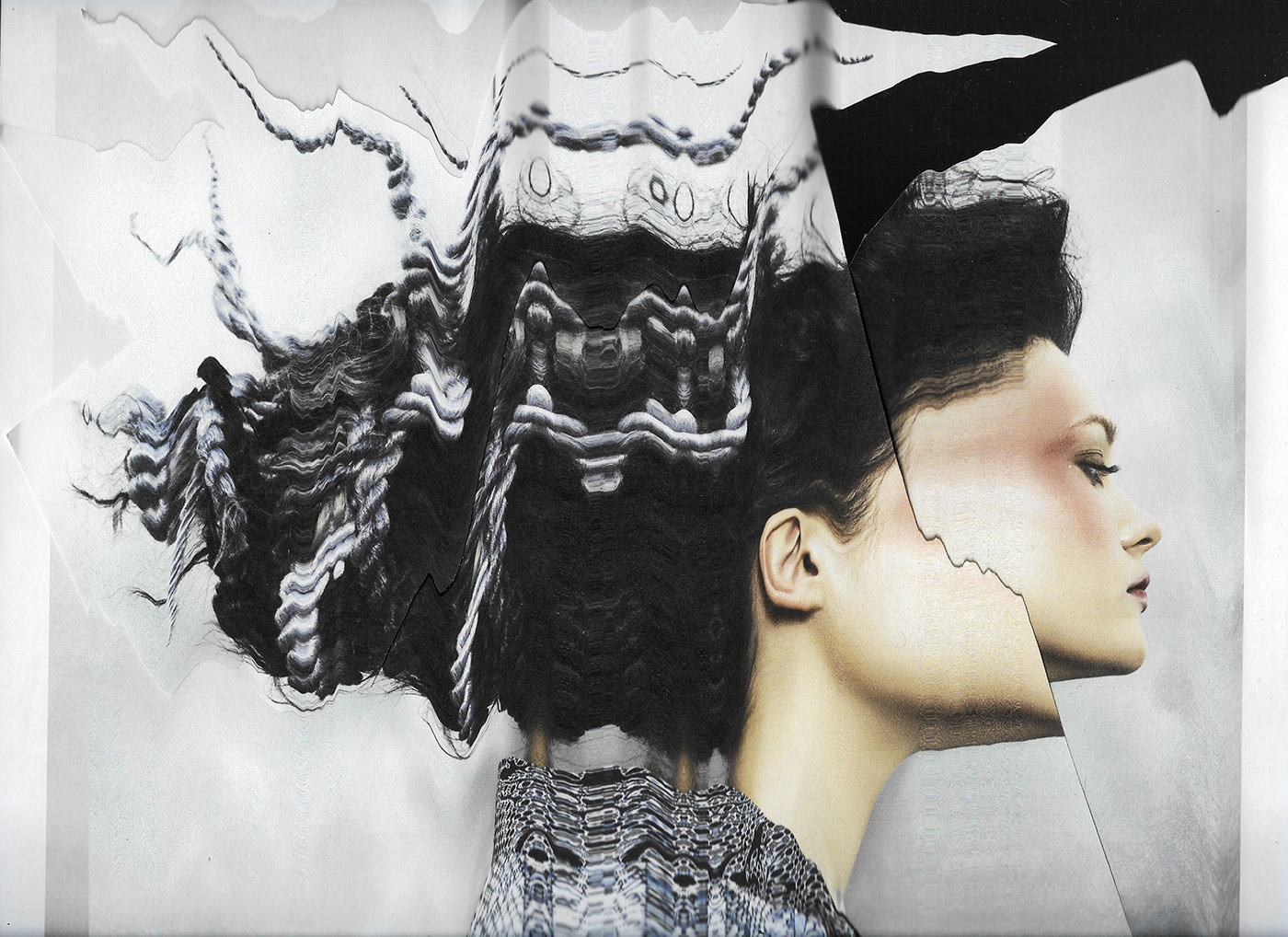 коллаж и сканограмма, обработка без фотошопа фото Владимир Лёвин