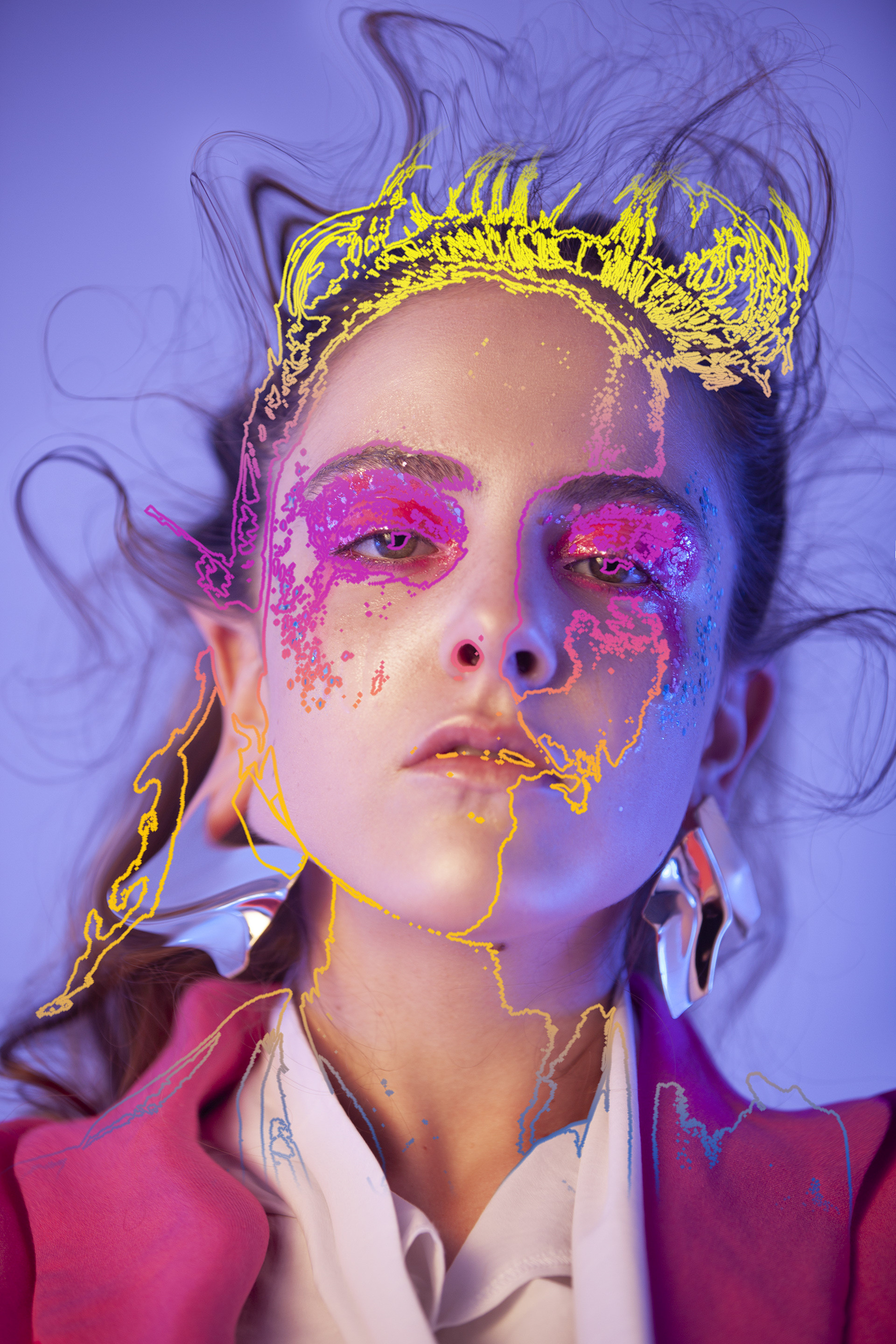 результат обработки фильтром пластика на курсе фотошоп для фотографа онлайн фото Владимир Лёвин