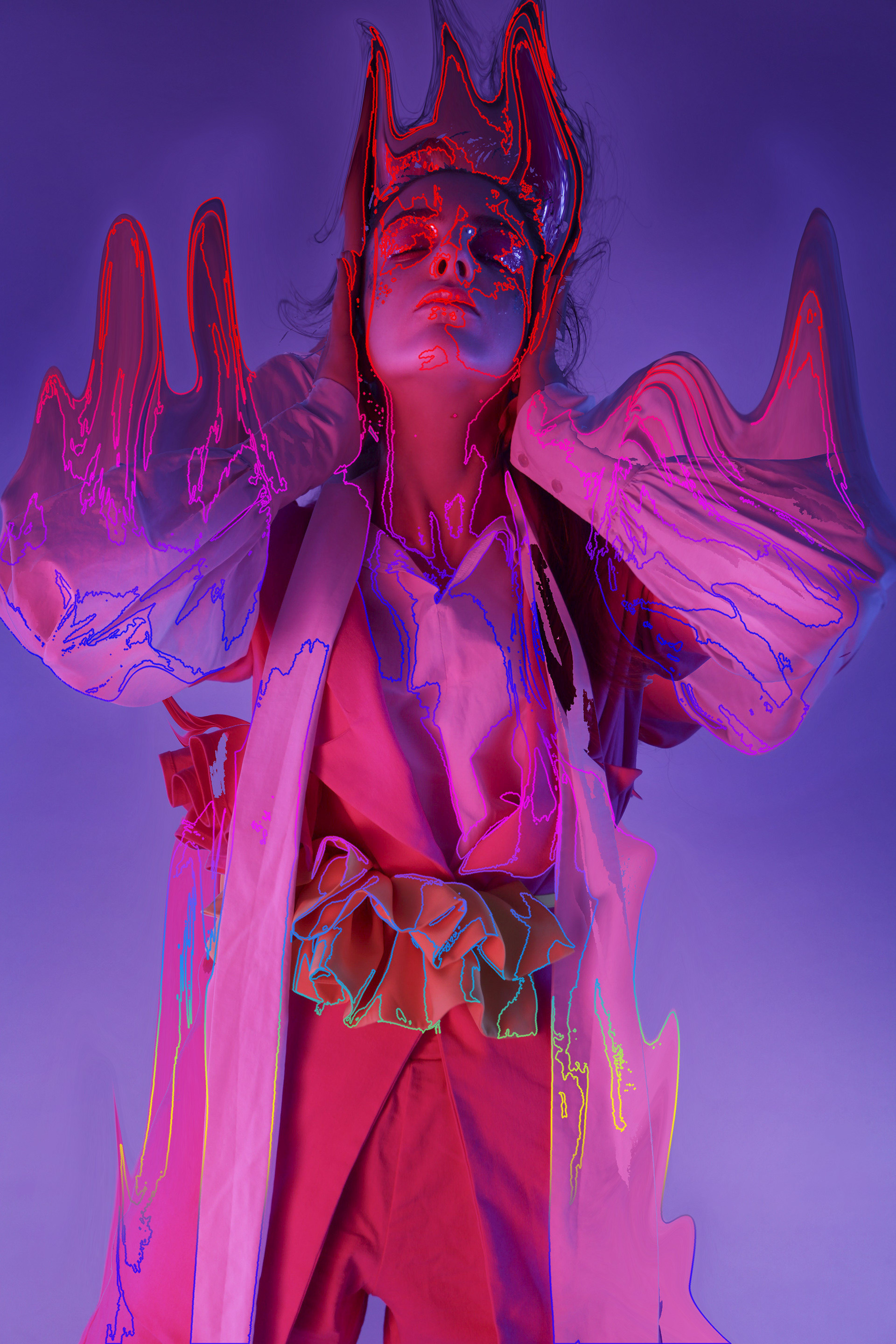 обработка студийной фотографии в фотошопе фильтром пластика фото Владимир Лёвин