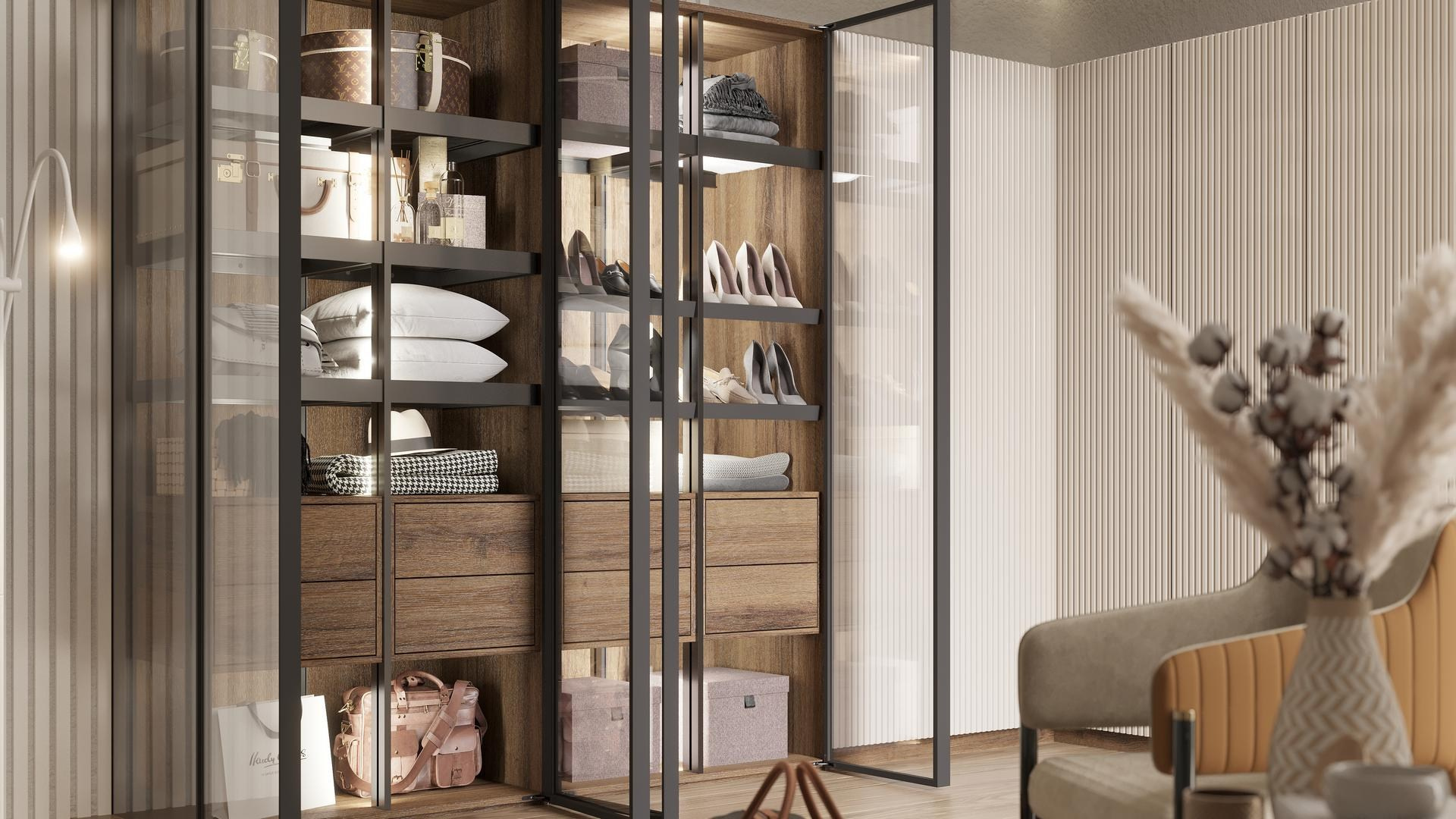 Гардеробные системы MGS мебель. MGS мебель в Ростове-на-Дону. Высочайшее качество исполнения. Инновационные и классические материалы. MGS mebel Ростов