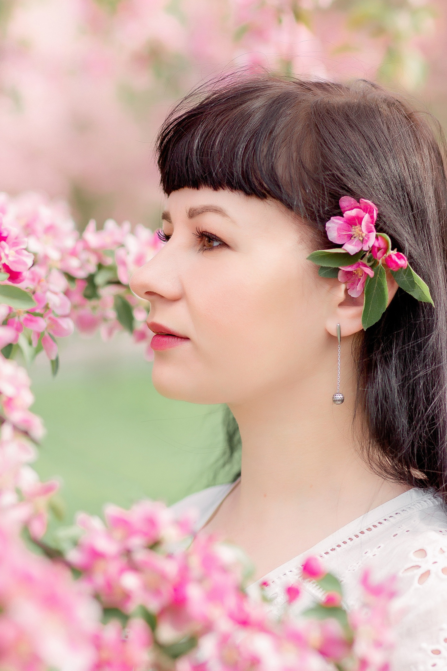 Фотосессия в цветении Яблонь Спб. Фотограф в Санкт-Петербурге, Анна Скворцова