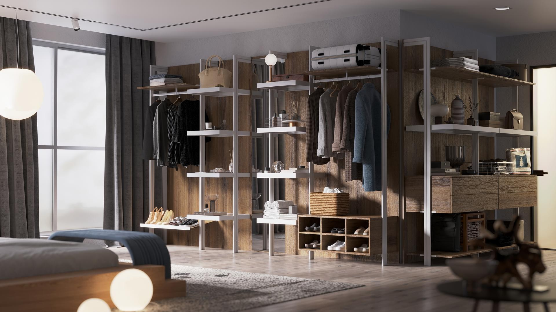 Гардеробные системы MGS мебель. MGS мебель в Ростове-на-Дону. Высочайшее качество исполнения. Инновационные и классические материалы. MGS mebel Ростов