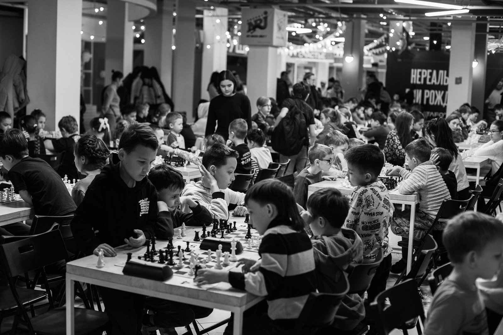 Шахматный турнир. Фотограф Бызов Павел
